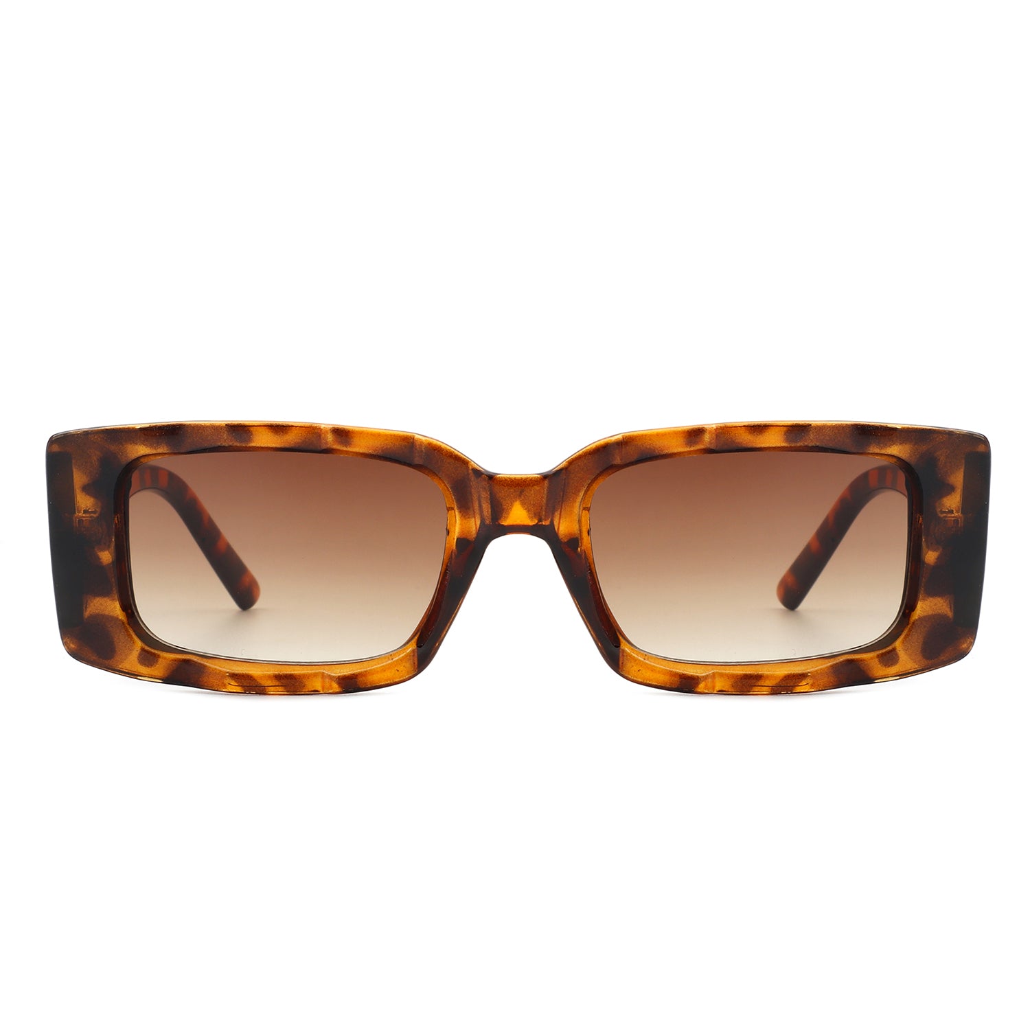 Tigrilla Rectangle Retro Flat Top Fashion Vintage Square Sunglasses with plastic frame and PC lenses, showcasing a stylish vintage design.