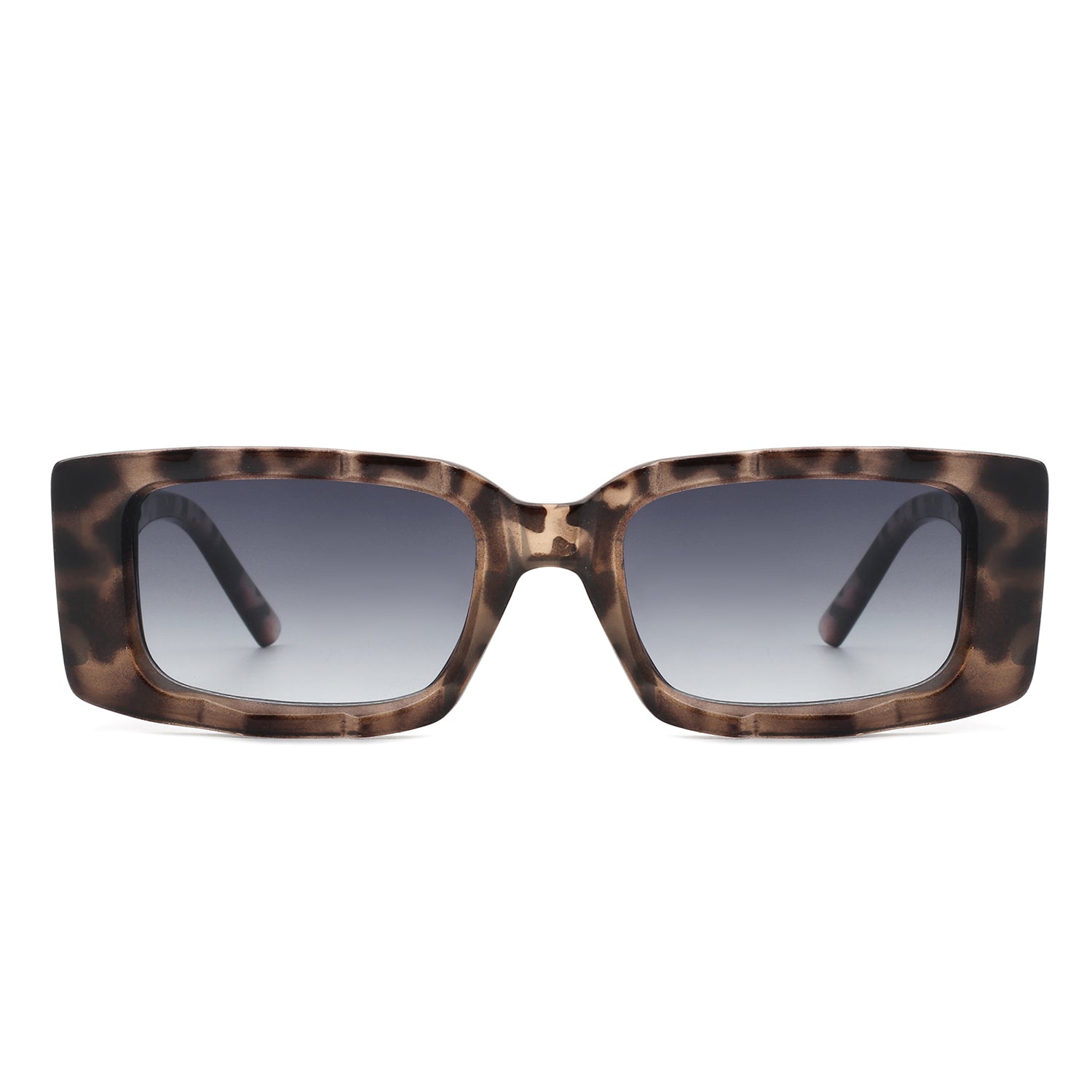 Tigrilla Rectangle Retro Flat Top Fashion Vintage Square Sunglasses with plastic frame and PC lenses, showcasing a stylish vintage design.