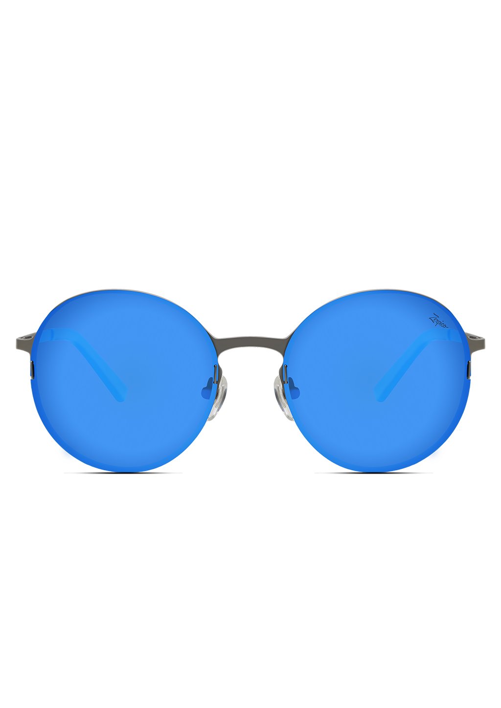 Titanium Round - V2 sunglasses with changeable lenses displayed in various colors.