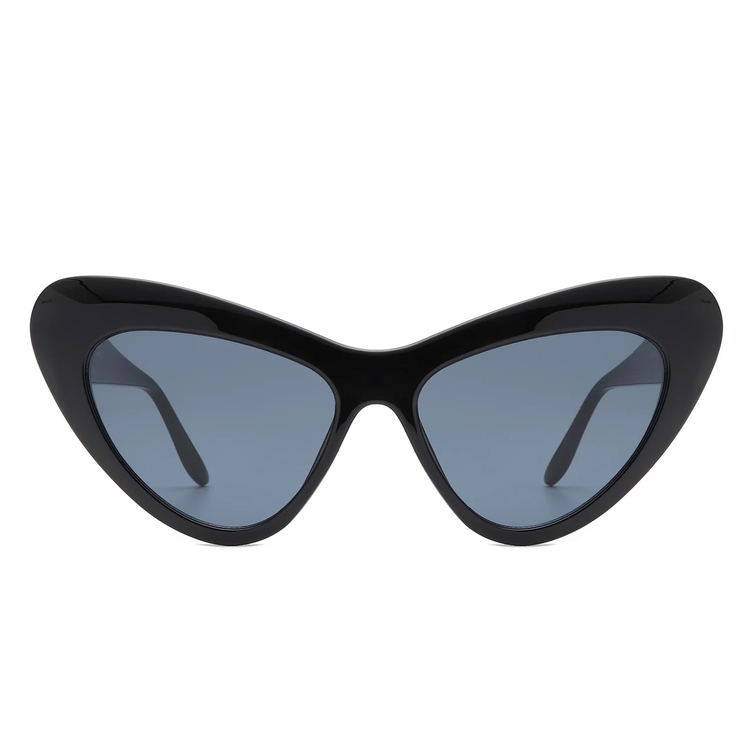 Stylish Twinge high pointed cat eye sunglasses for women, featuring a chic retro design and UV protection.