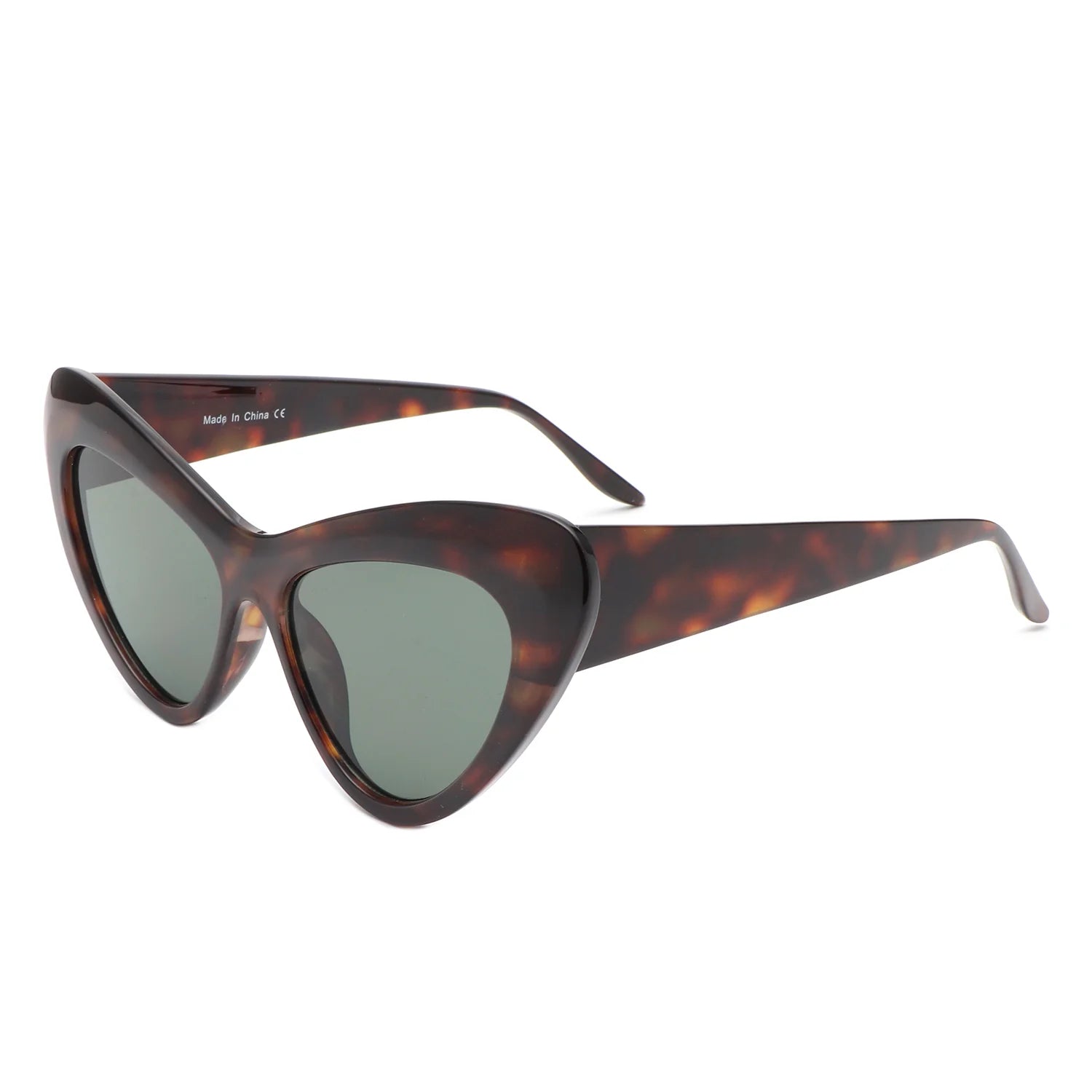 Stylish Twinge high pointed cat eye sunglasses for women, featuring a chic retro design and UV protection.