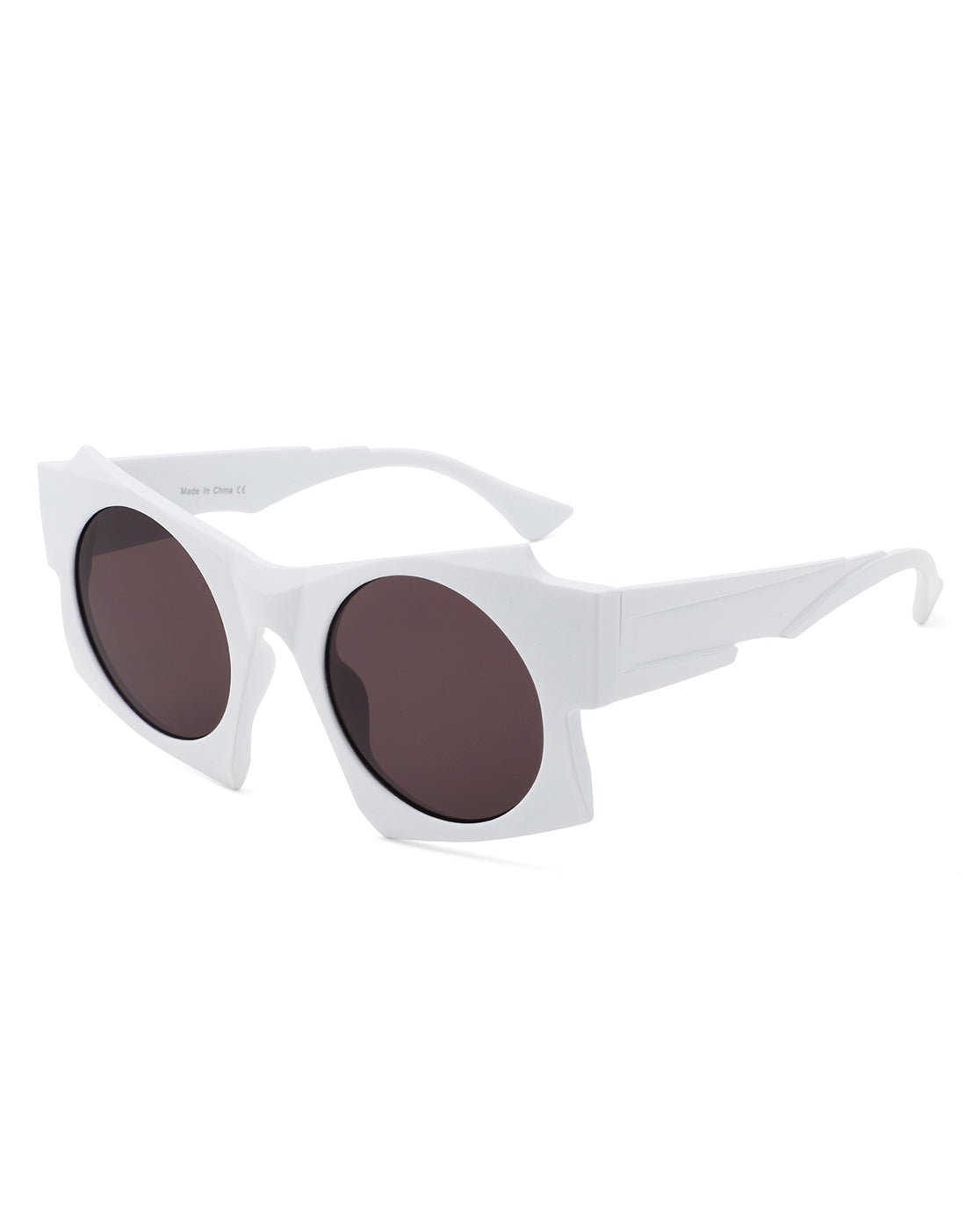 Tyren Geometric Oversized Square Sunglasses with stylish design and protective lenses, perfect for sun protection.