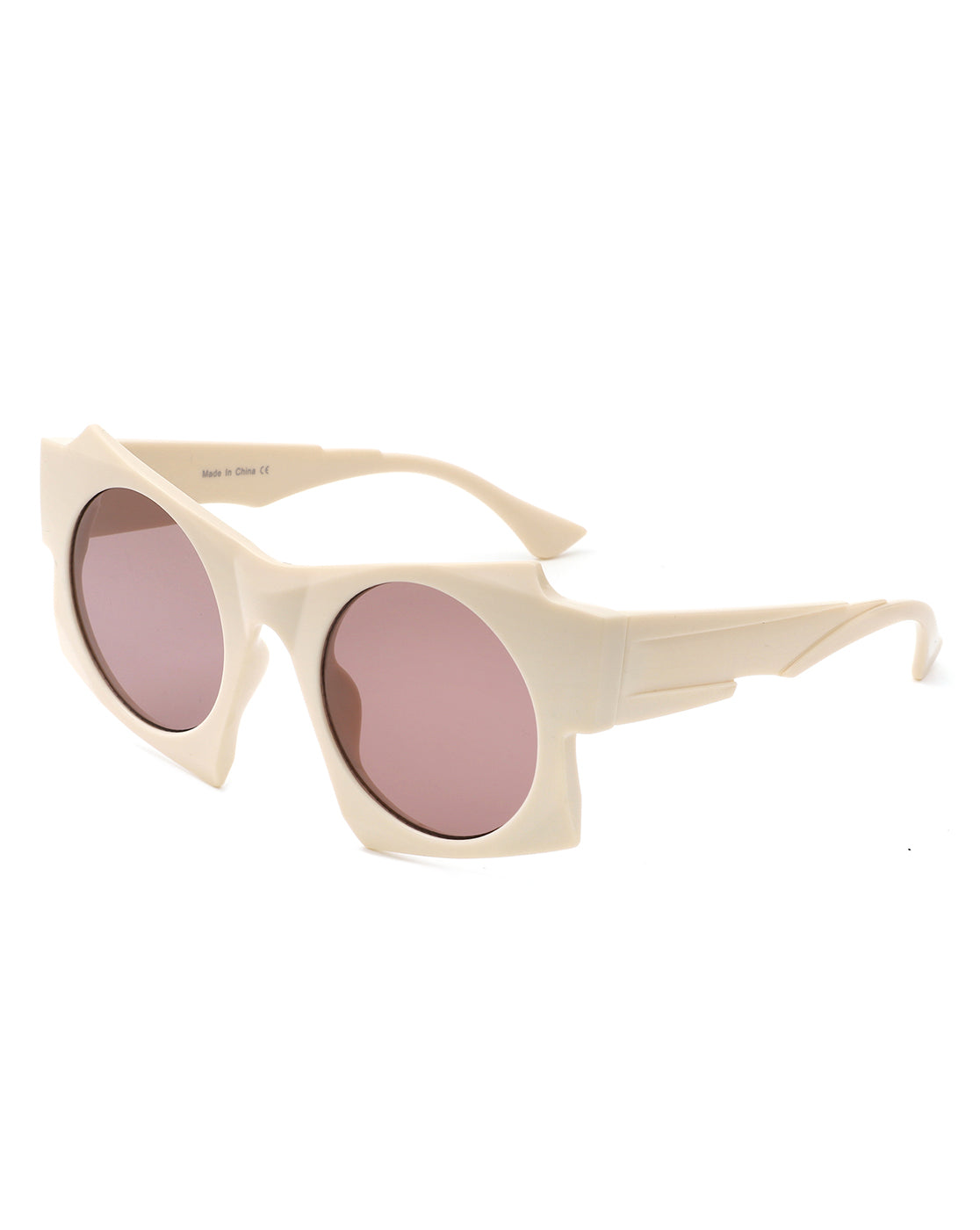 Tyren Geometric Oversized Square Sunglasses with stylish design and protective lenses, perfect for sun protection.