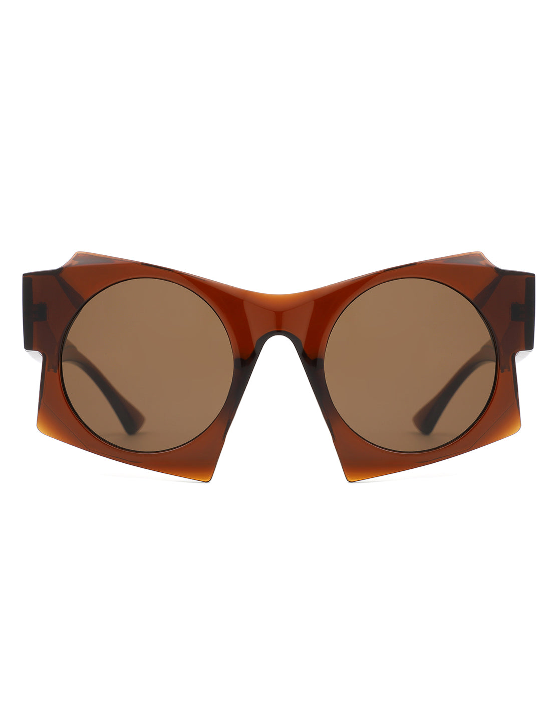 Tyren Geometric Oversized Square Sunglasses with stylish design and protective lenses, perfect for sun protection.