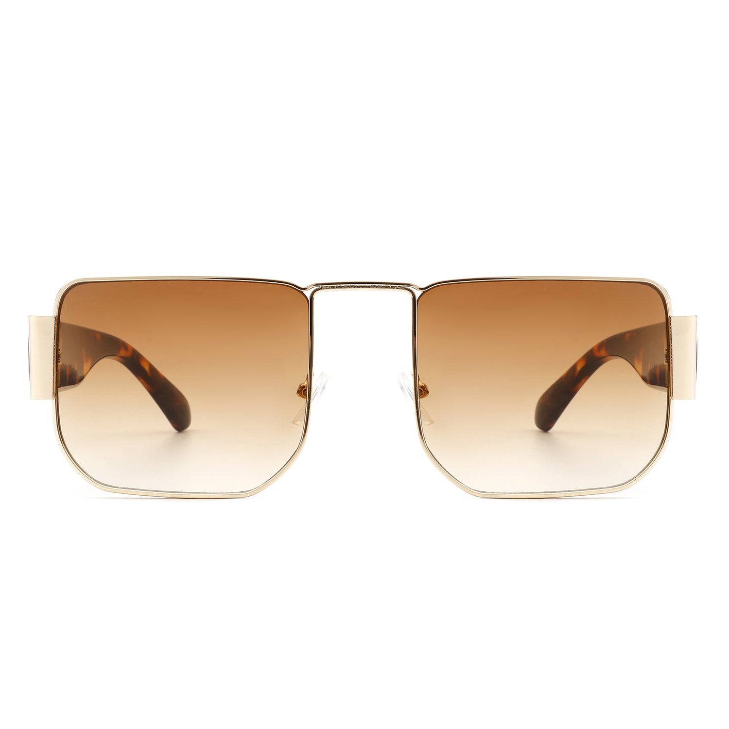 Main Ushad - Square Retro Flat Top Tinted Vintage Fashion Sunglasses image