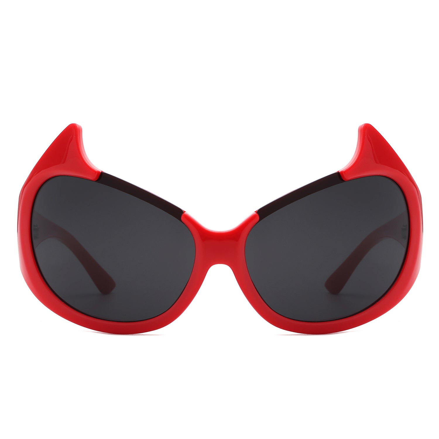 Vaelin Oversized Round Fashion Cat Eye Sunglasses with a stylish design and UV protection.