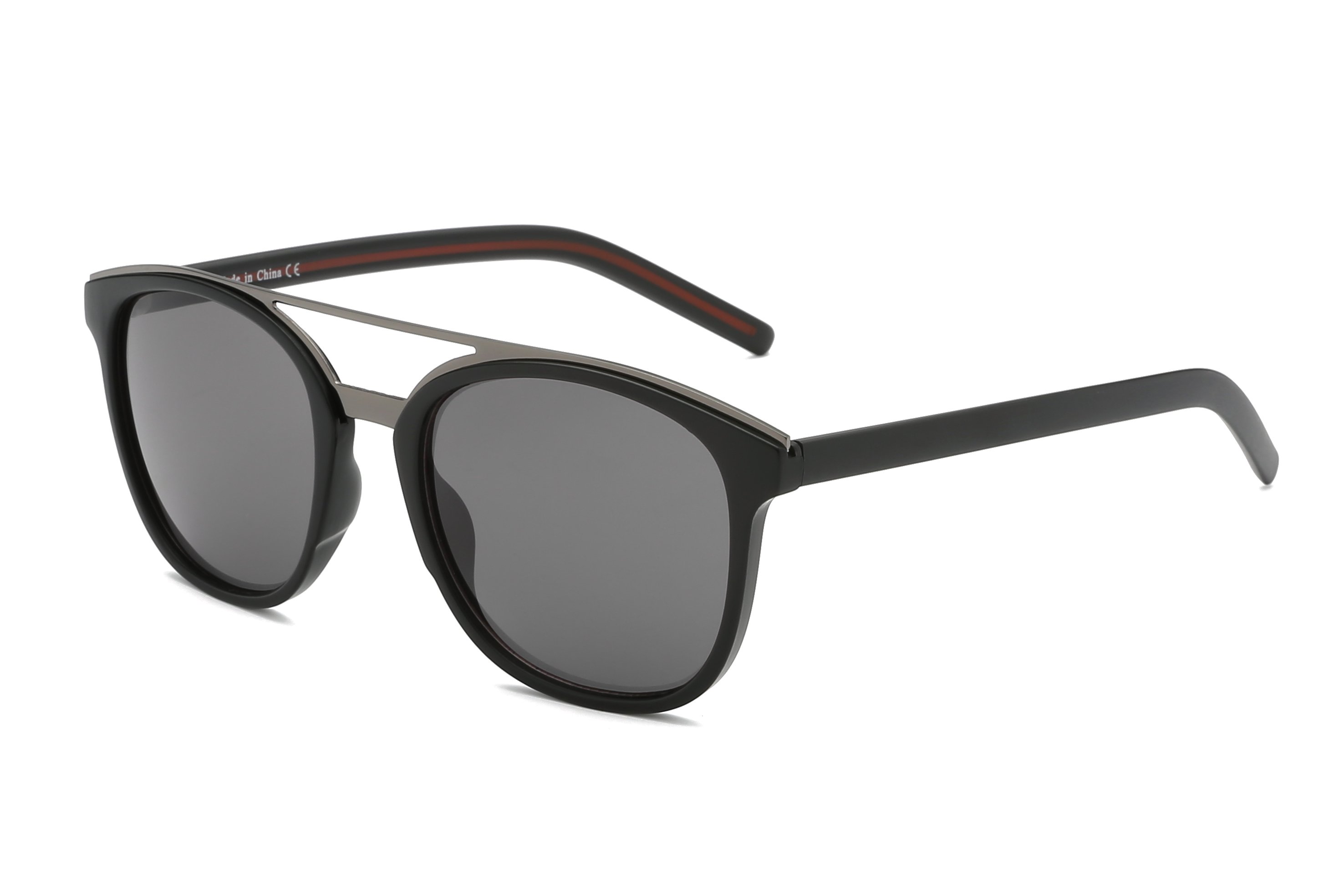 Valterri Classic Unisex Round Fashion Sunglasses with a stylish round design, plastic frame, and polycarbonate lenses, offering 100% UV protection.