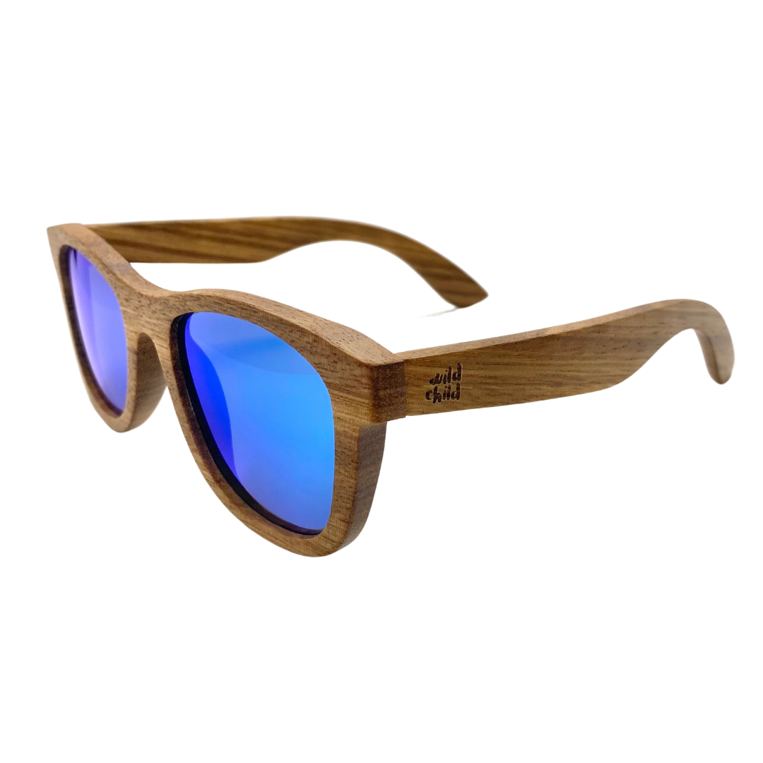 Main Zebra Wood with Blue Lenses image