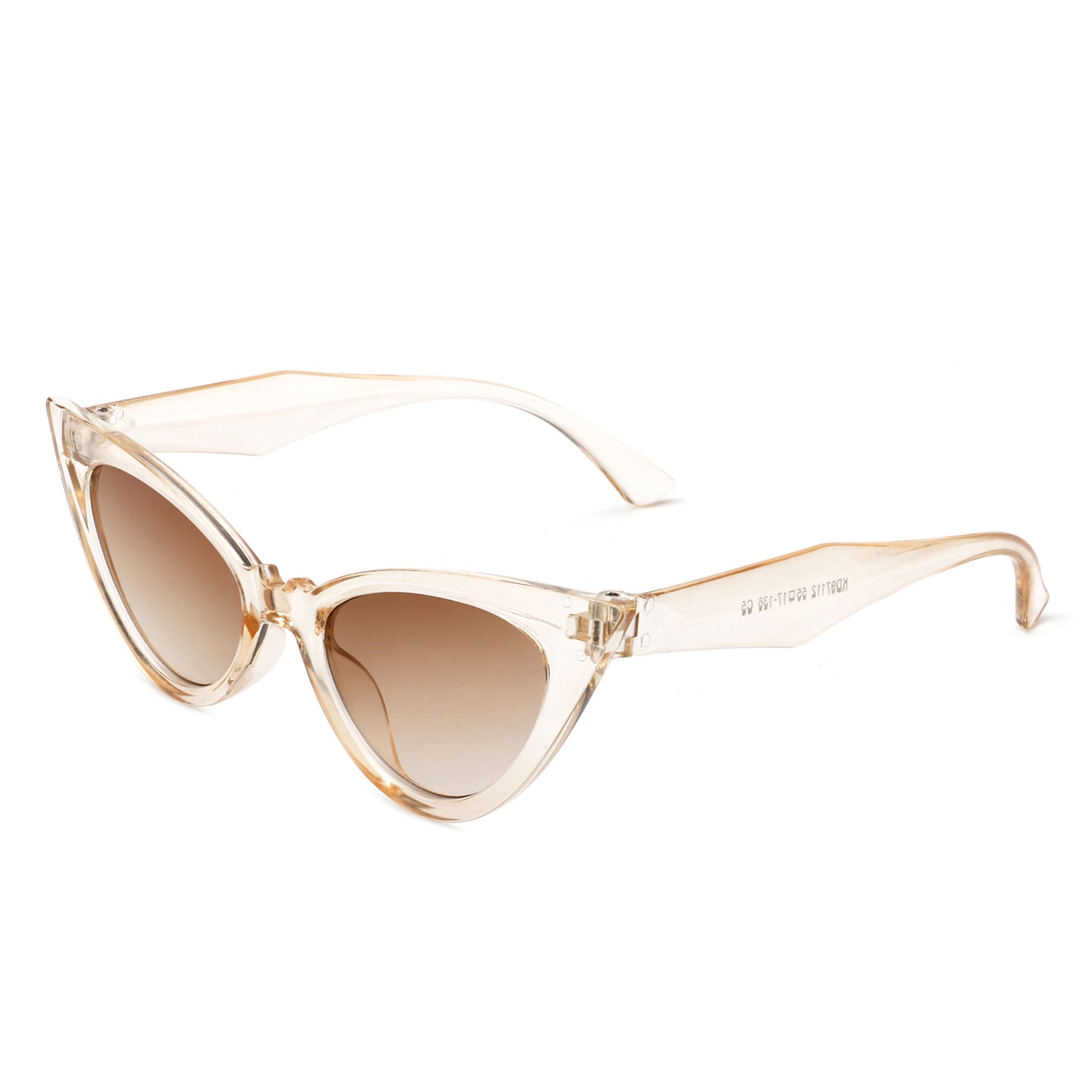 Zephyria Women Retro High Pointed Fashion Cat Eye Sunglasses with a stylish design and UV protection.