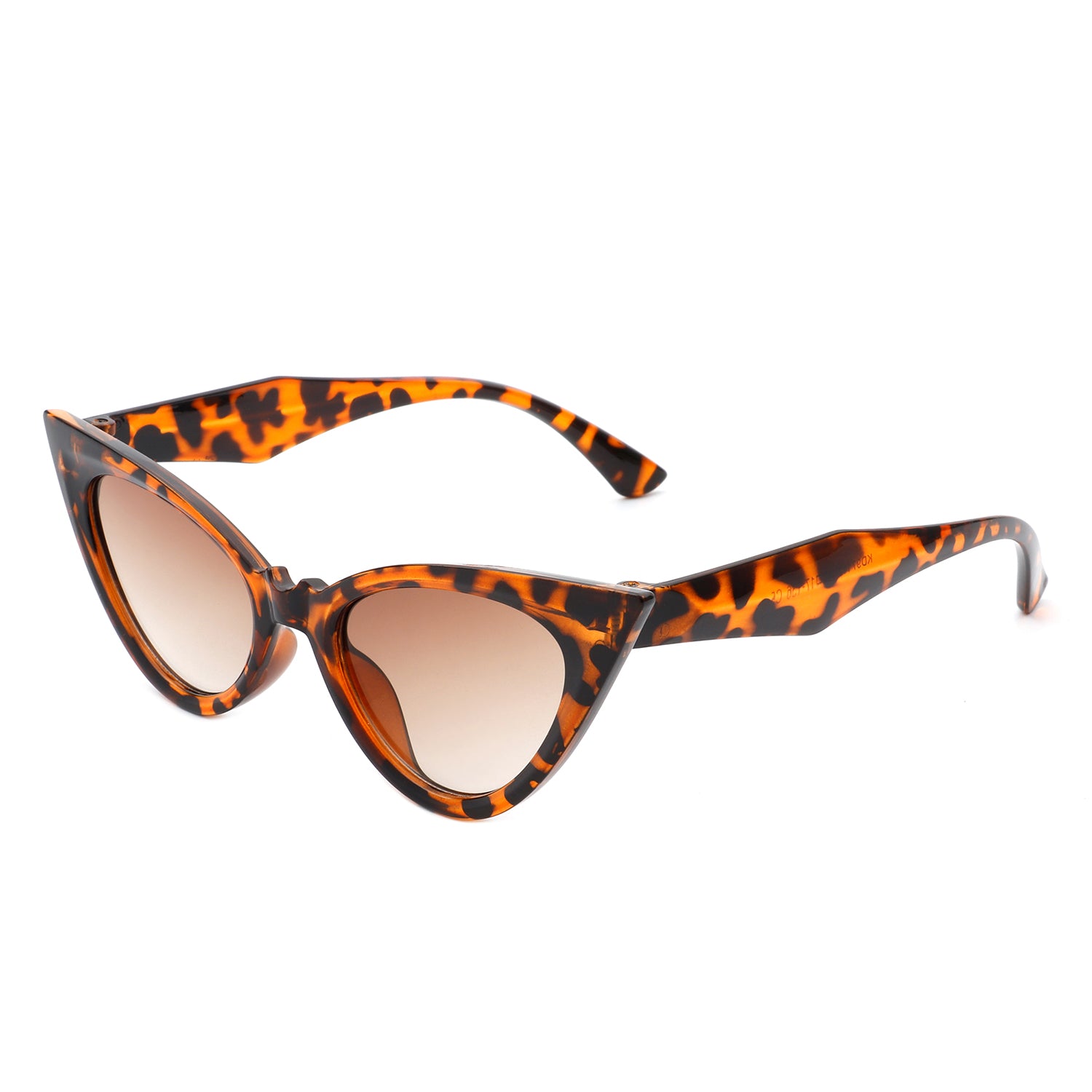 Zephyria Women Retro High Pointed Fashion Cat Eye Sunglasses with a stylish design and UV protection.