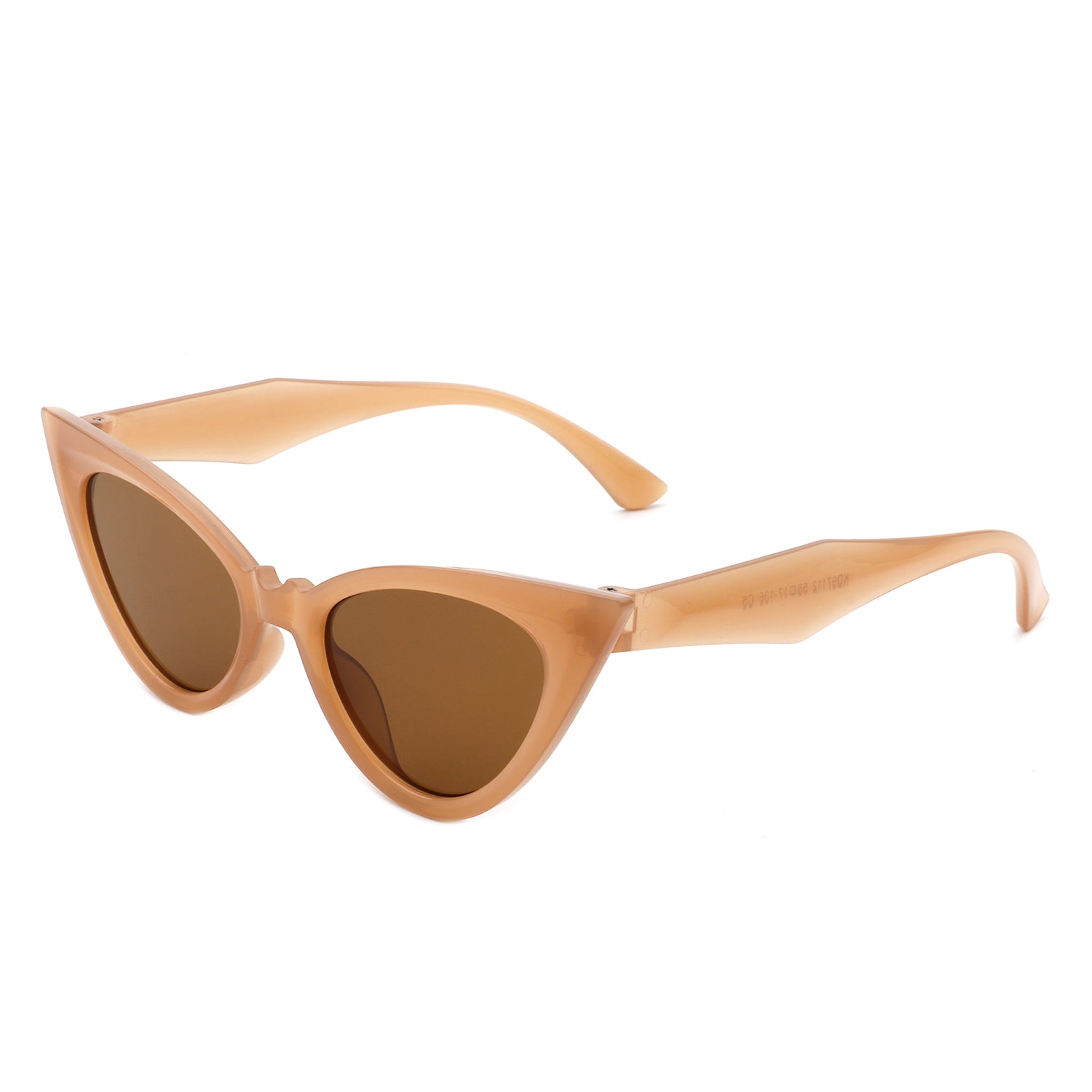 Zephyria Women Retro High Pointed Fashion Cat Eye Sunglasses with a stylish design and UV protection.