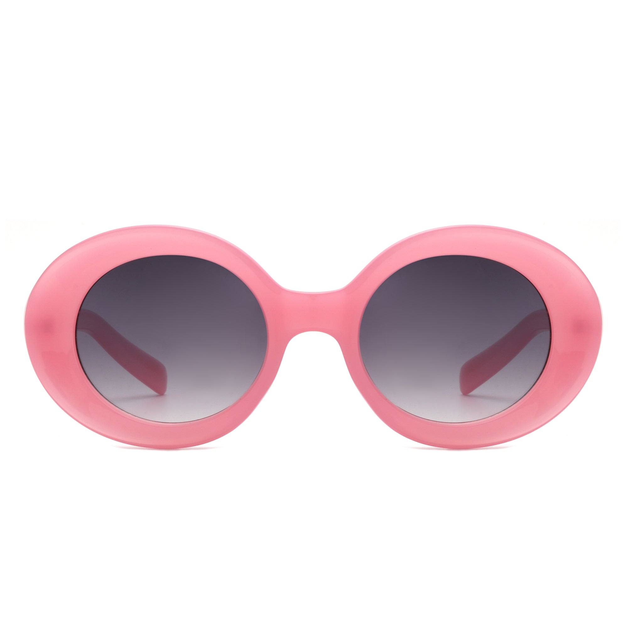 Zyriel Oval Retro Fashion-Inspired Round Sunglasses with a stylish round frame and oval contour, perfect for sunny days.