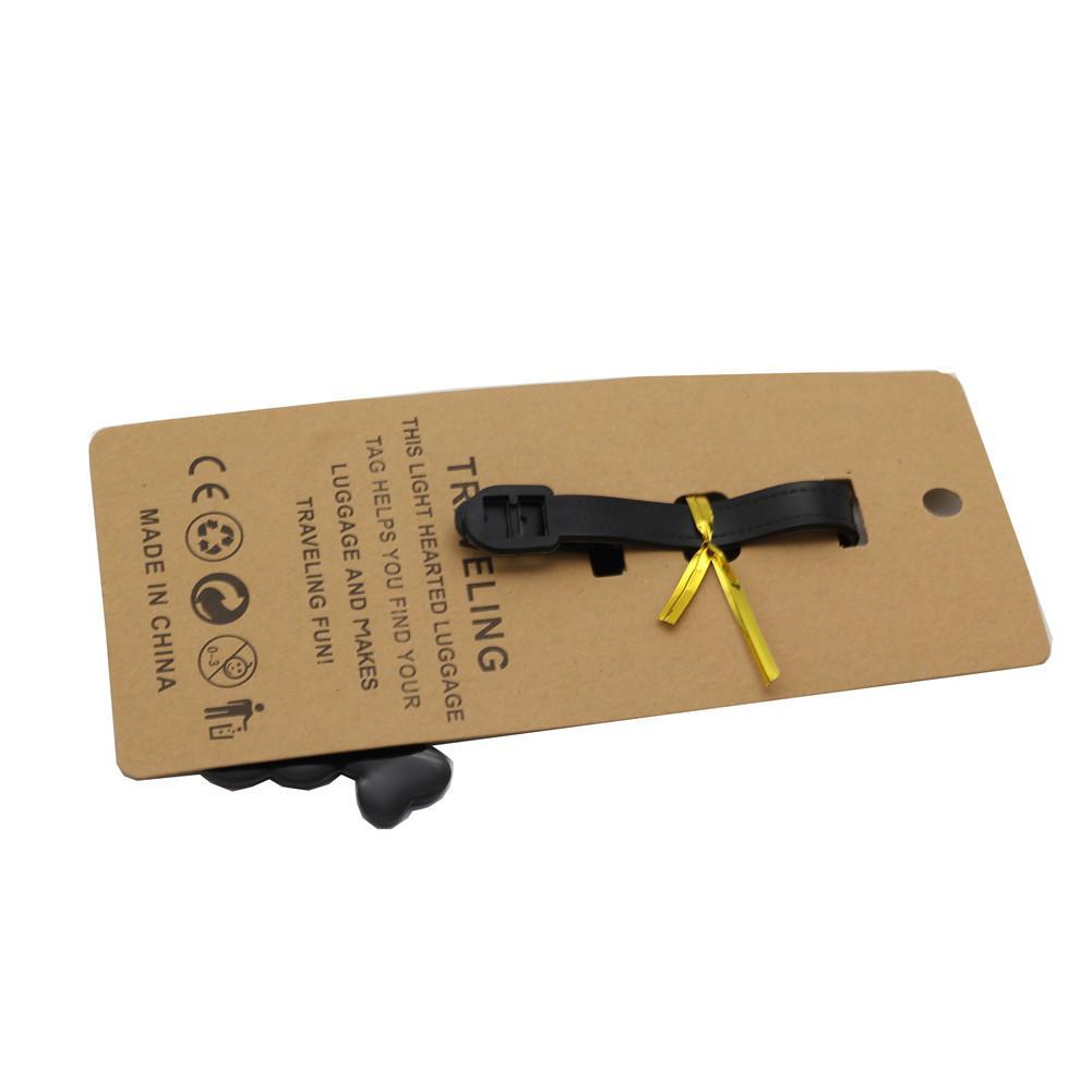 Colorful luggage tags featuring cute alpacas dressed for travel, made from durable silicone gel.