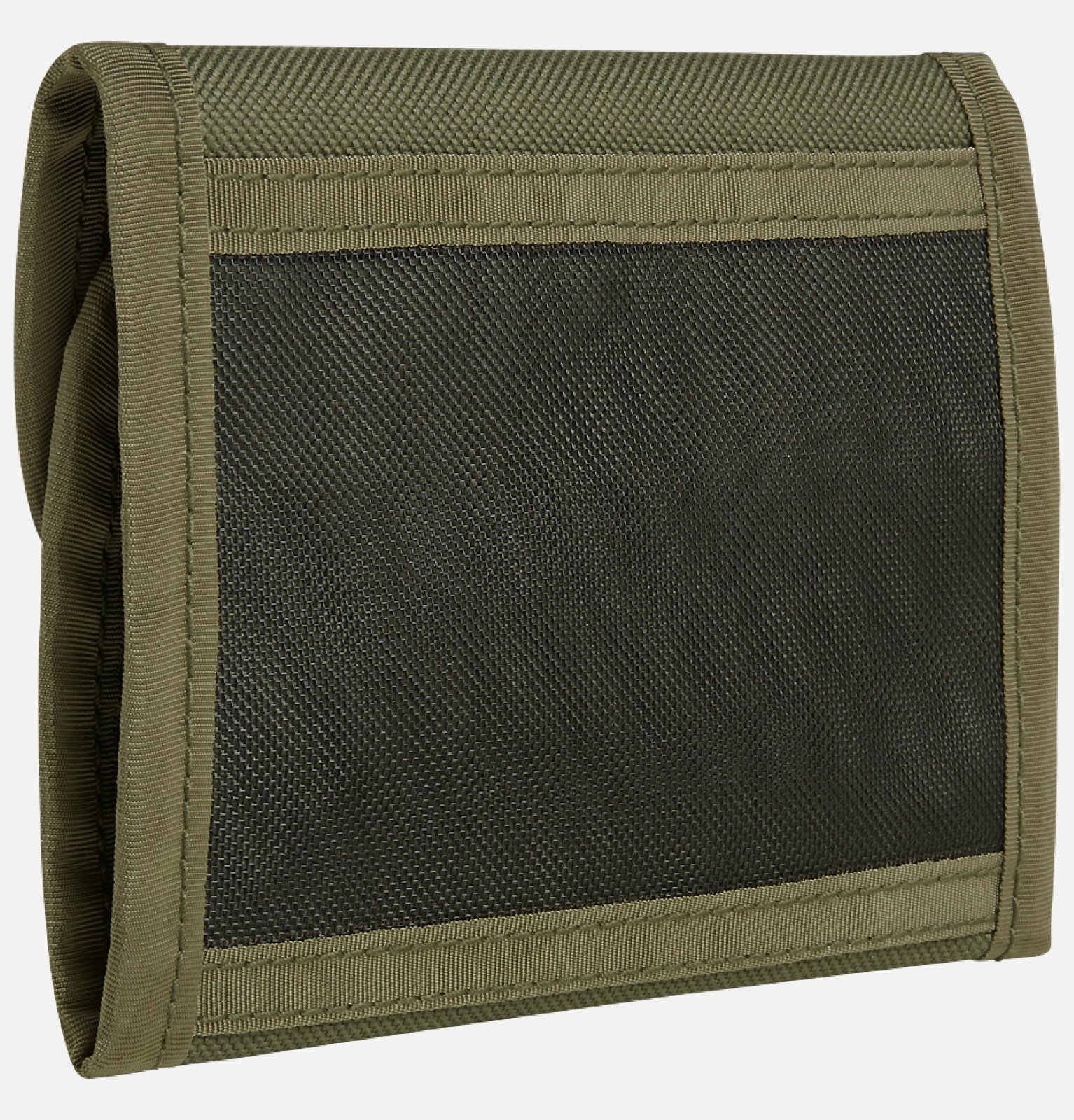 Brandit Wallet no. 5 in robust 600DEN polyester, featuring multiple compartments, zip coin section, and stylish design.