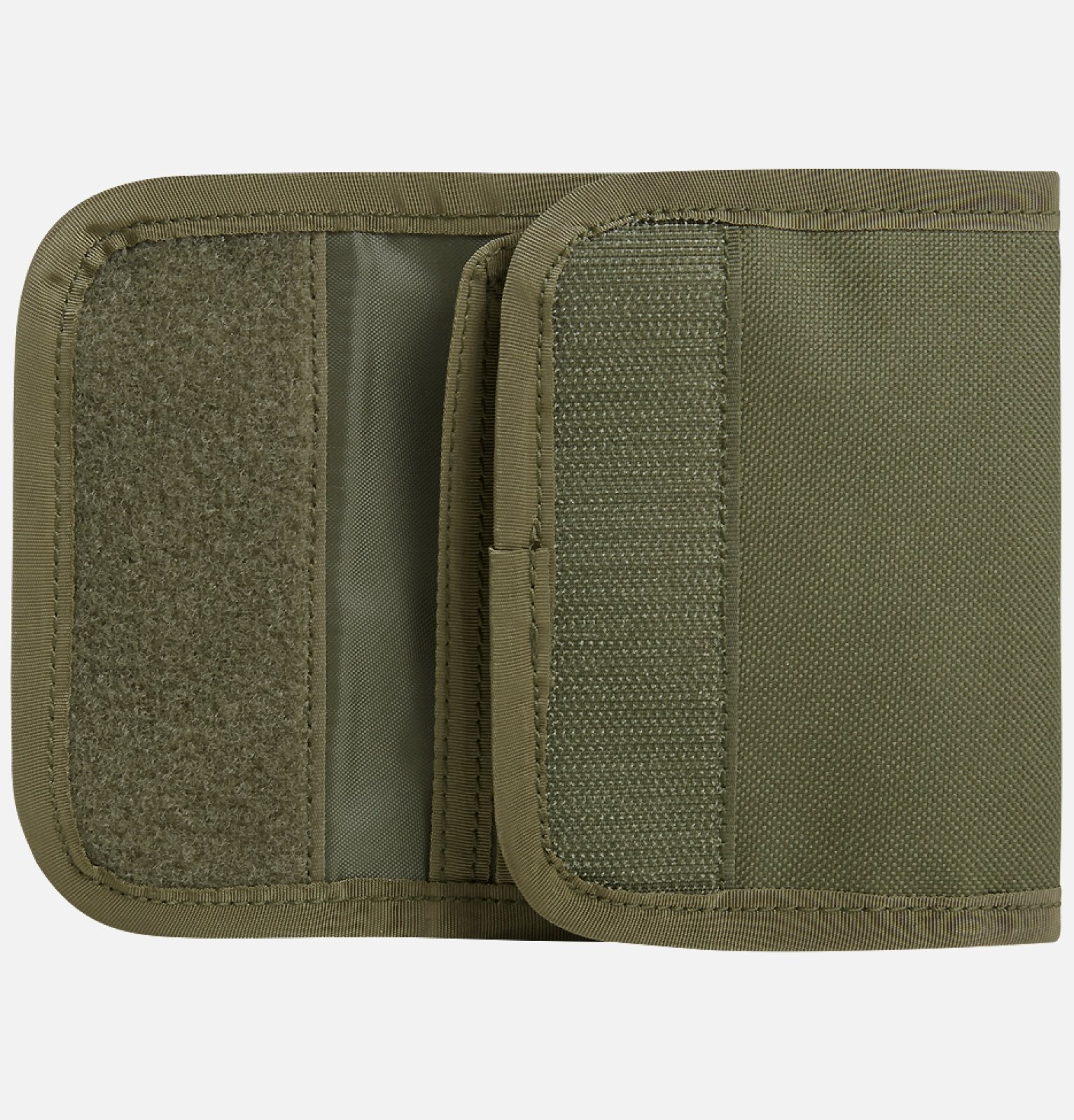 Brandit Wallet no. 5 in robust 600DEN polyester, featuring multiple compartments, zip coin section, and stylish design.