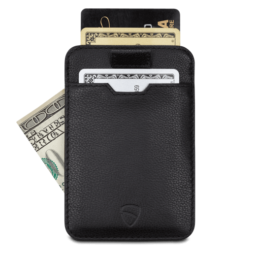 CHELSEA Card Holder made of luxurious Italian leather, featuring multiple pockets for cards and RFID protection.