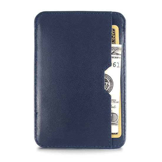 CHELSEA Card Holder made of luxurious Italian leather, featuring multiple pockets for cards and RFID protection.
