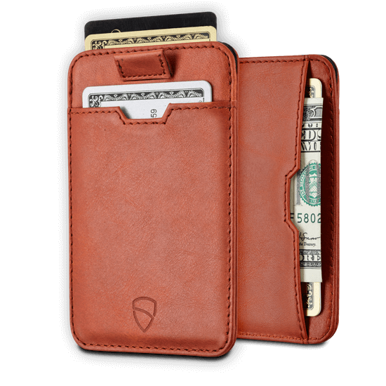 CHELSEA Card Holder made of luxurious Italian leather, featuring multiple pockets for cards and RFID protection.