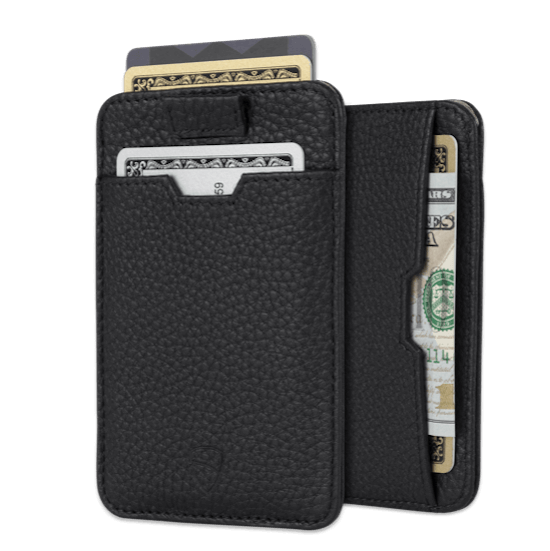 CHELSEA Card Holder made of luxurious Italian leather, featuring multiple pockets for cards and RFID protection.