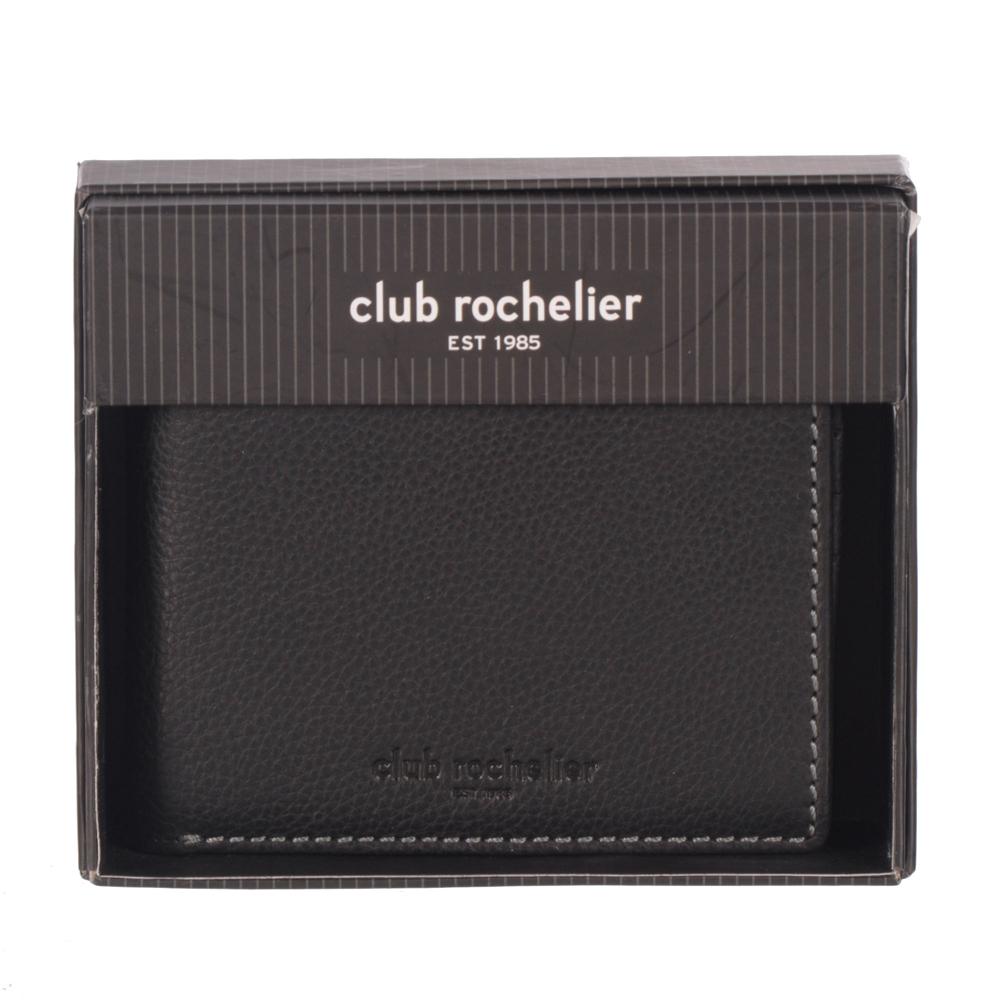 Men's Slim Full Leather Wallet with Zippered Pocket showcasing its sleek design and RFID protection features.