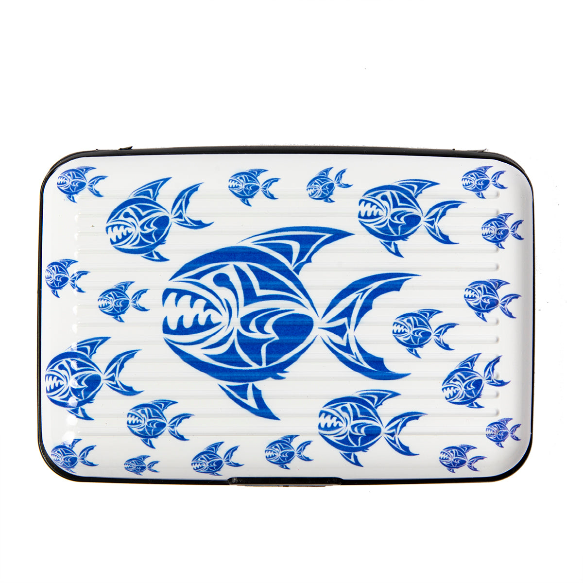 Eleganter Nektar Visitenkartenhalter mit Metallabdeckung, ideal für die Aufbewahrung von Karten.