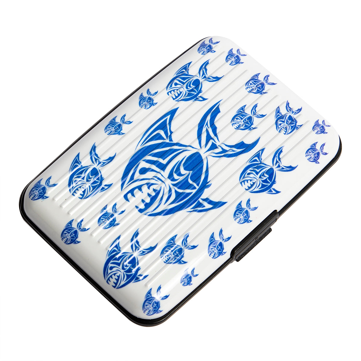 Eleganter Nektar Visitenkartenhalter mit Metallabdeckung, ideal für die Aufbewahrung von Karten.