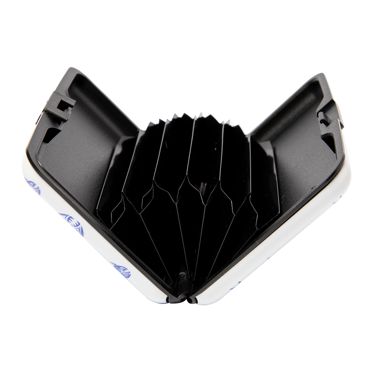 Eleganter Nektar Visitenkartenhalter mit Metallabdeckung, ideal für die Aufbewahrung von Karten.