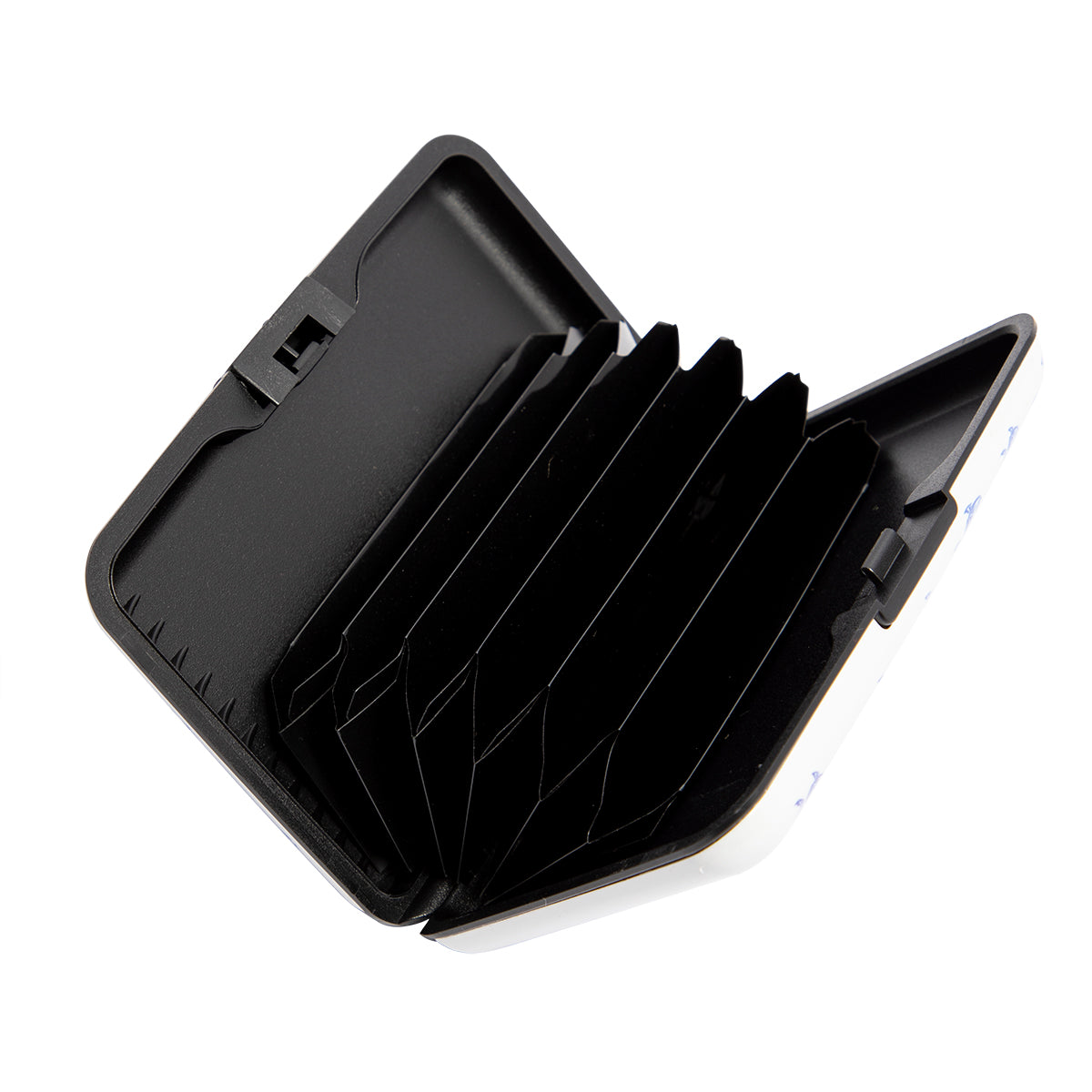 Eleganter Nektar Visitenkartenhalter mit Metallabdeckung, ideal für die Aufbewahrung von Karten.