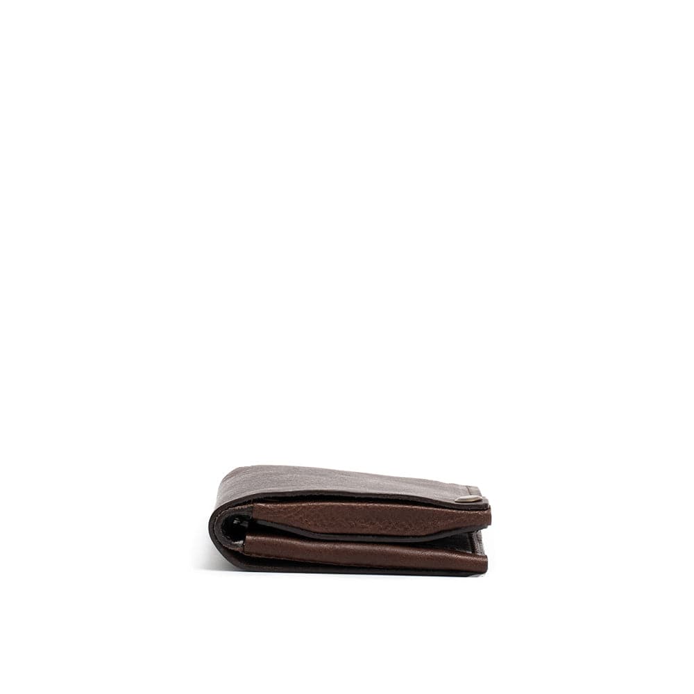 AirTag Wallet - Leather Billfold 2.0 showcasing premium leather, compact design, and hidden AirTag slot.
