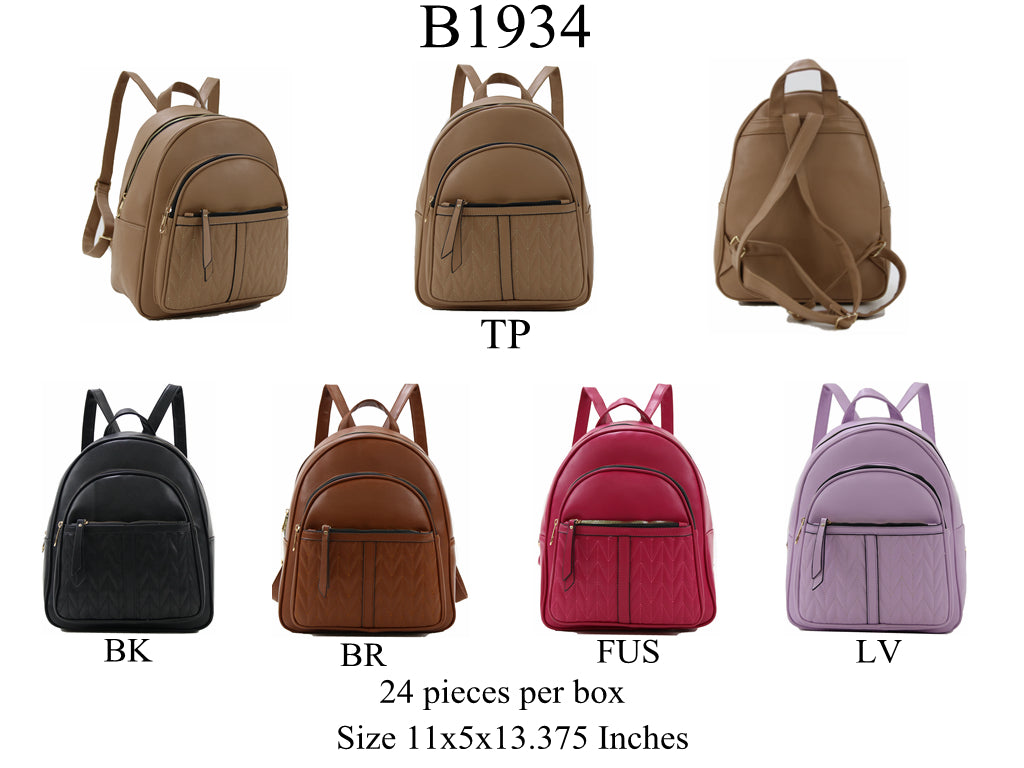 Stylish and durable Backpack B1934 with padded straps and spacious compartments.