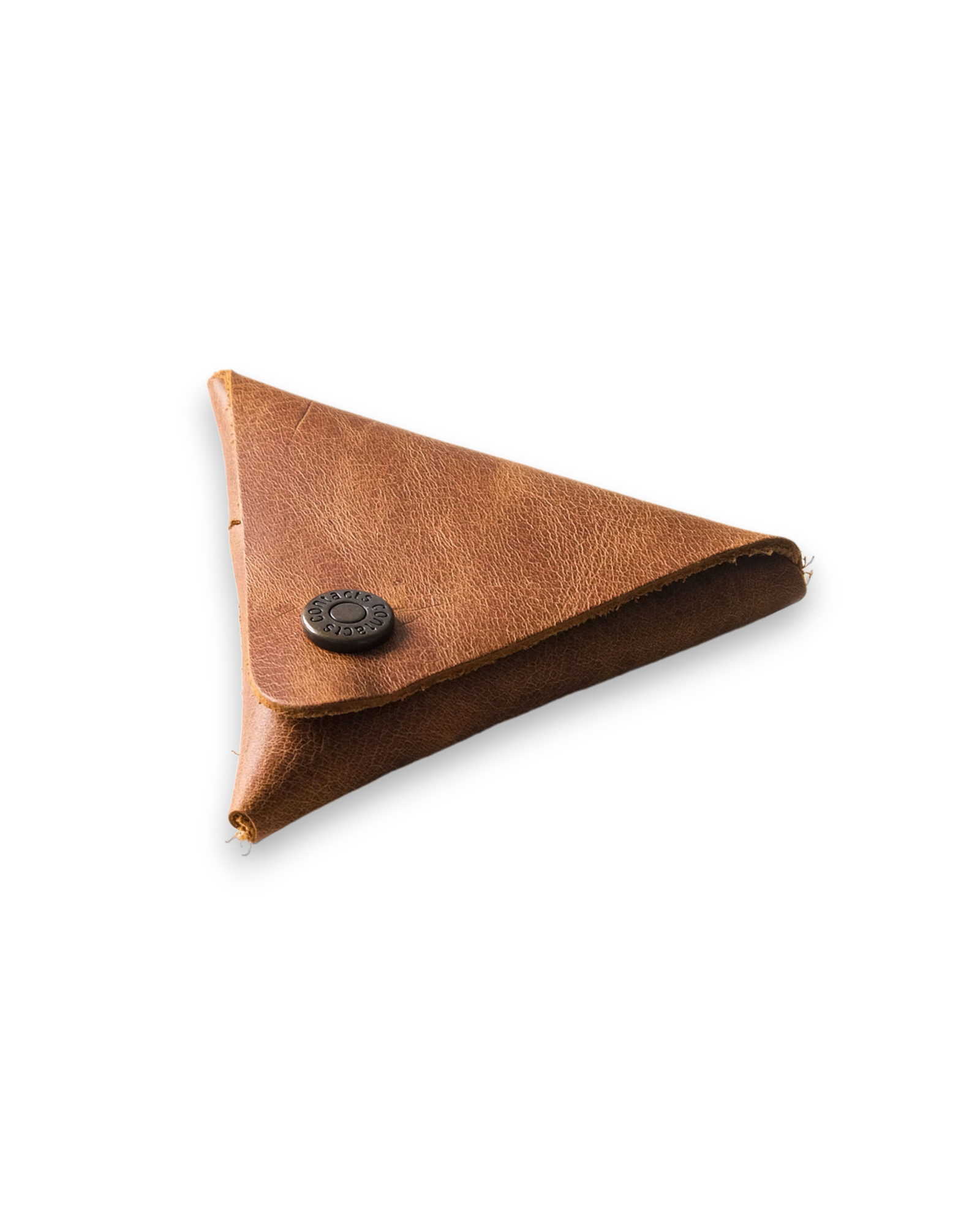 Bamby Genuine Leather Coin Pouch in various colors, showcasing its minimalist and stitchless design.