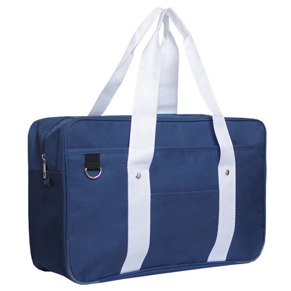 Campus Oxford Cloth Small Stationery Handbag in vibrant colors, showcasing its stylish design and durable material.