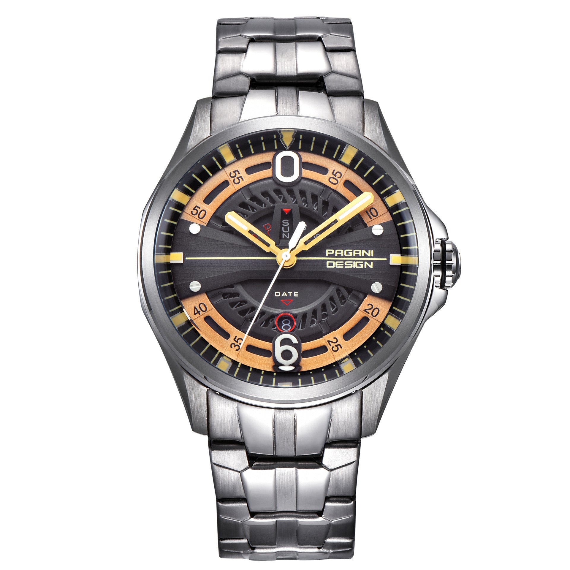 Casual Fashion High Quality Quartz Watch for Business Men with a sleek design and durable features.