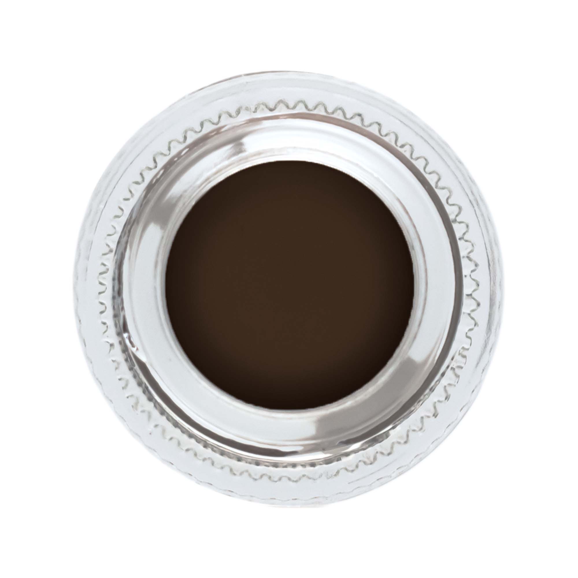 Color Rich Pro Line Brown gel eyeliner with precision tip and creamy formula, ideal for sharp lines and dramatic wings.
