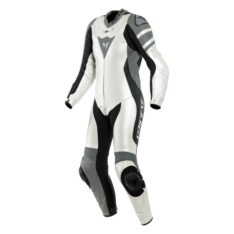 Dainese Killalane Perforated Women's Race Suit showcasing Tutu cowhide leather and advanced design features for optimal racing performance.