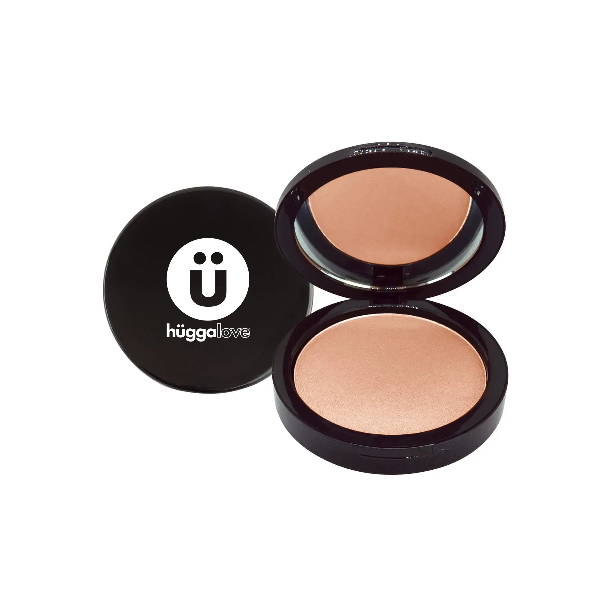 A compact of Dual Blend Powder Foundation - Mesa showcasing its sleek design and powder texture, perfect for achieving adjustable coverage.