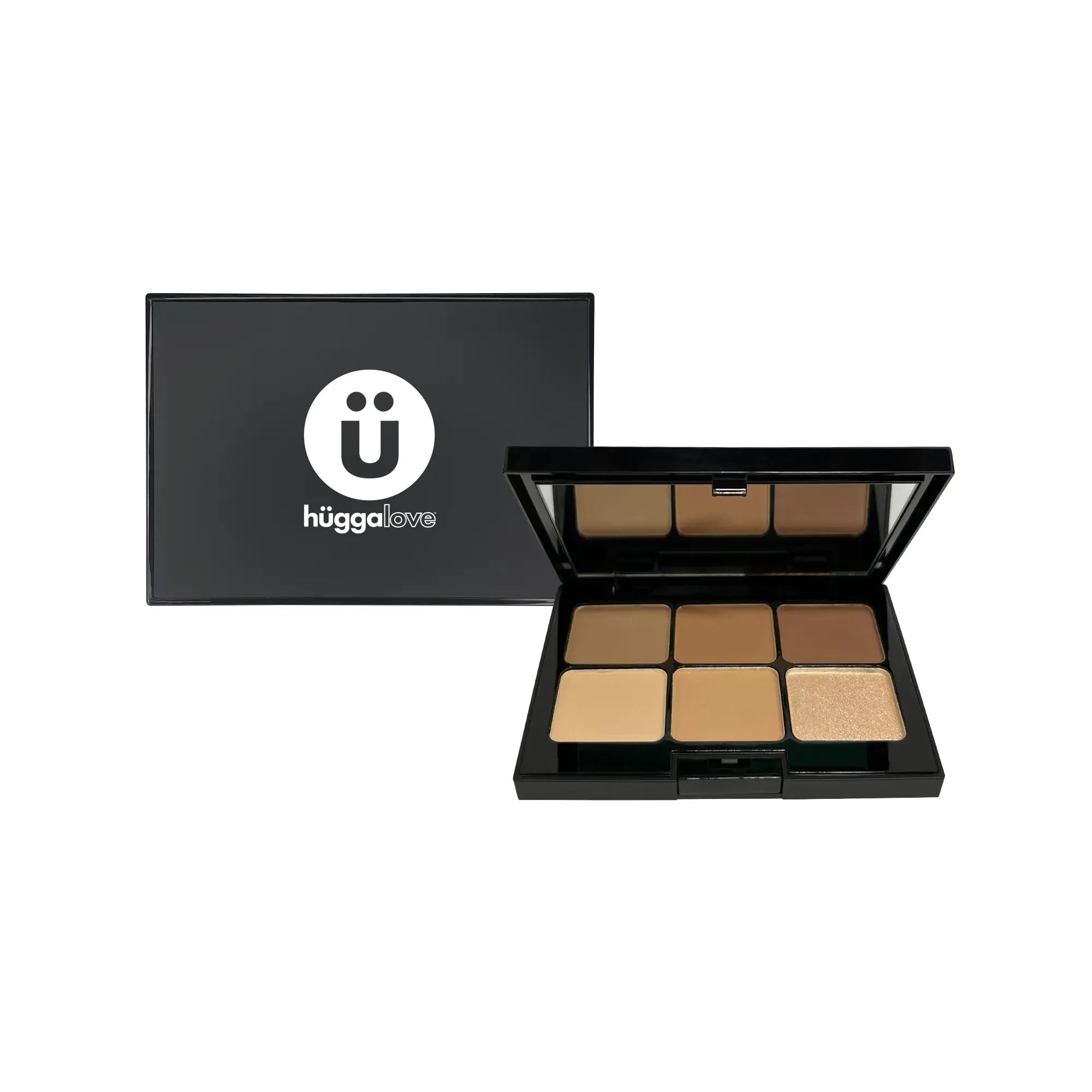 La Creme Eyeshadow Palette featuring six creamy shades in a sleek compact, perfect for creating vibrant eye looks.