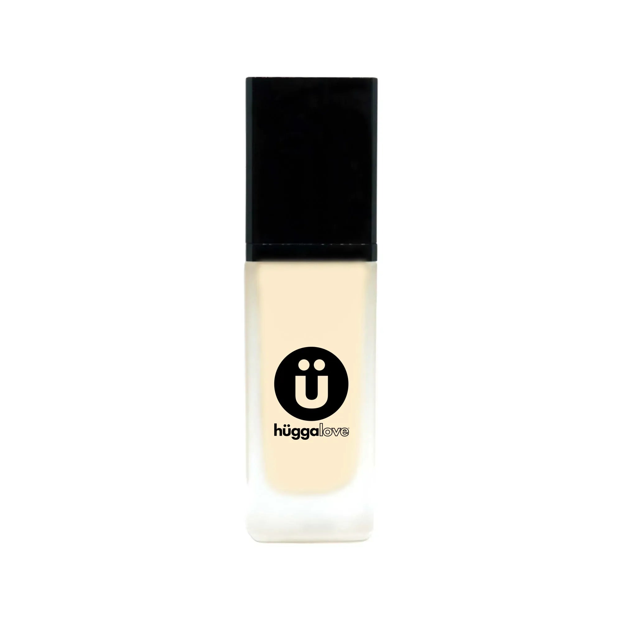 A bottle of Porcelain Foundation with SPF 15, showcasing its sleek design and natural glow finish.