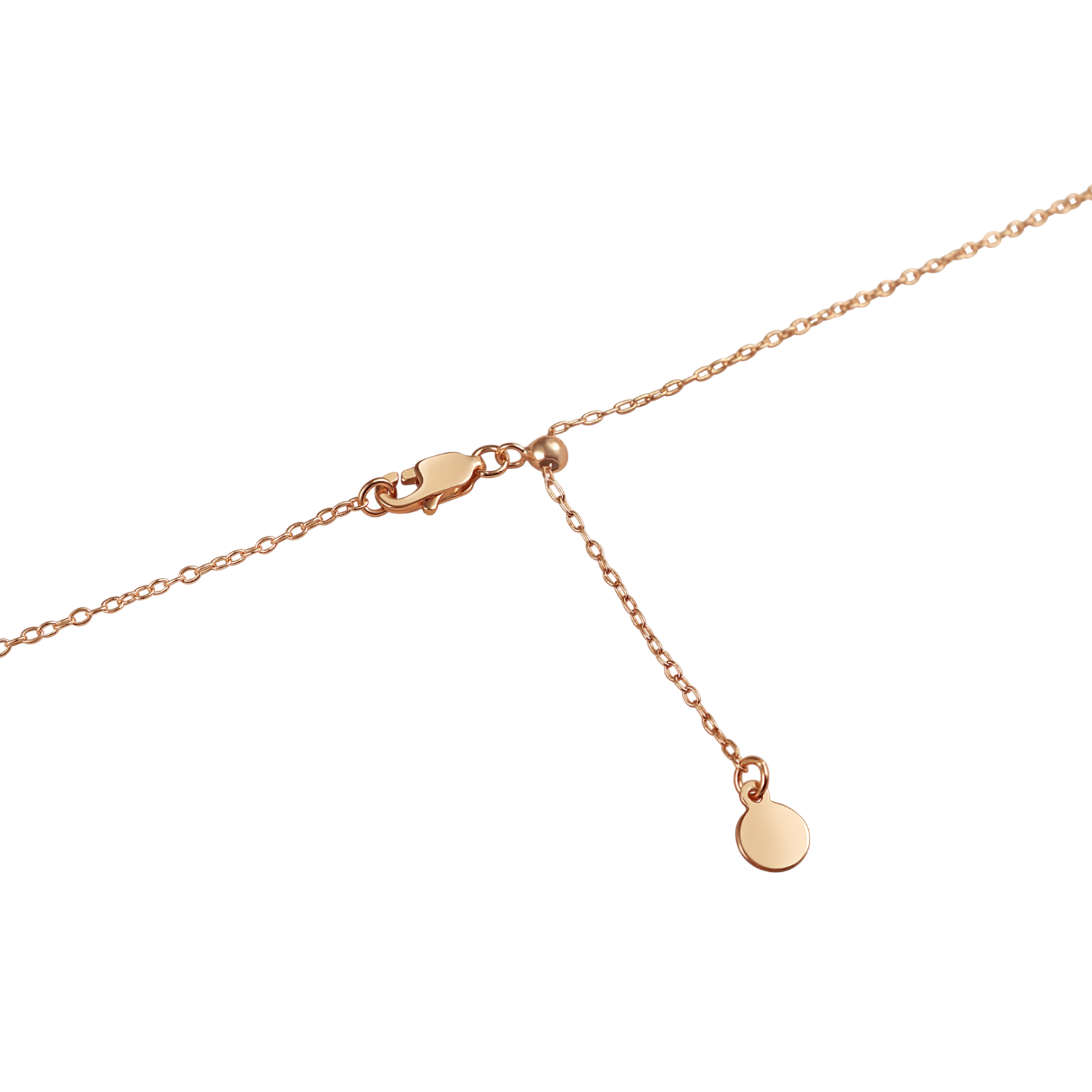 Gold Elegance Pendant Necklace featuring a personalized pendant and adjustable chain, elegantly designed for timeless style.