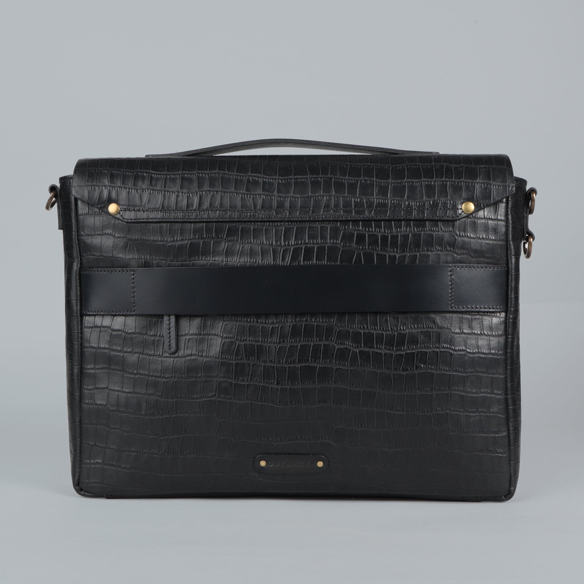 Havana Leather Briefcase showcasing premium full grain leather, spacious compartments, and elegant design.