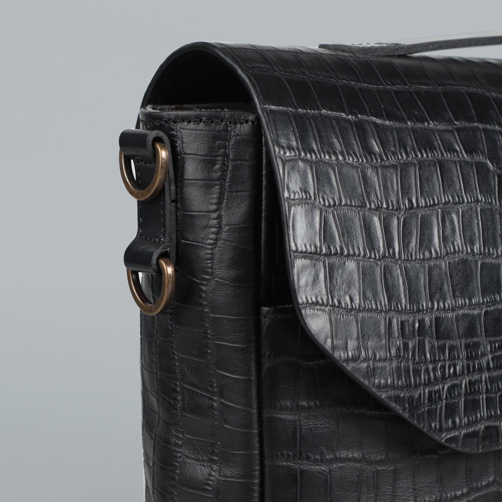 Havana Leather Briefcase showcasing premium full grain leather, spacious compartments, and elegant design.