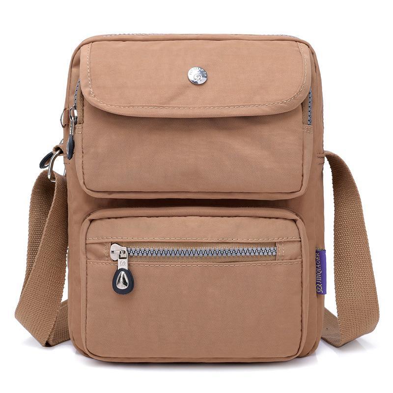 High Quality One Shoulder Slung Ladies Messenger Bag in vibrant candy colors, showcasing its stylish design and durable nylon fabric.