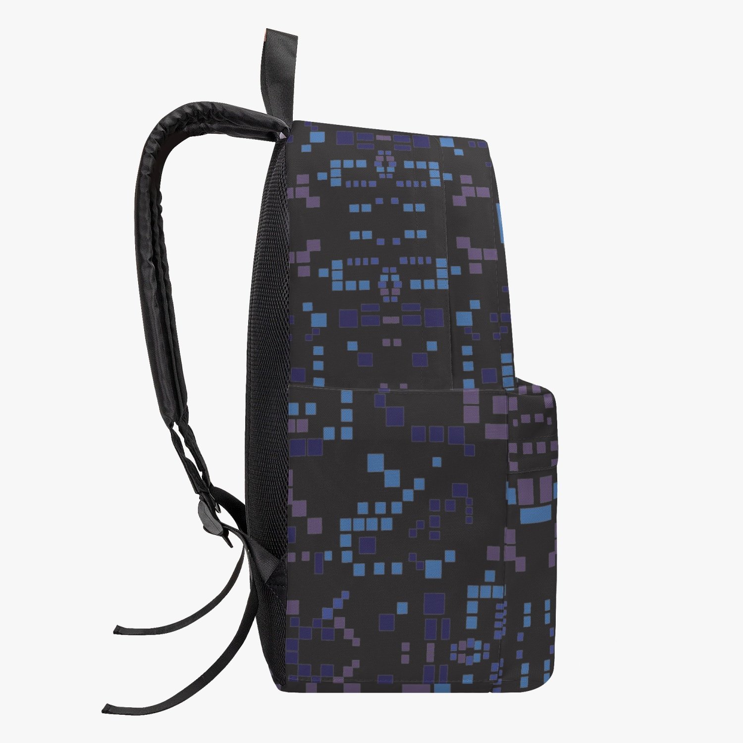 Jacki Easlick All-over-print Canvas Backpack showcasing its stylish design and spacious compartments.