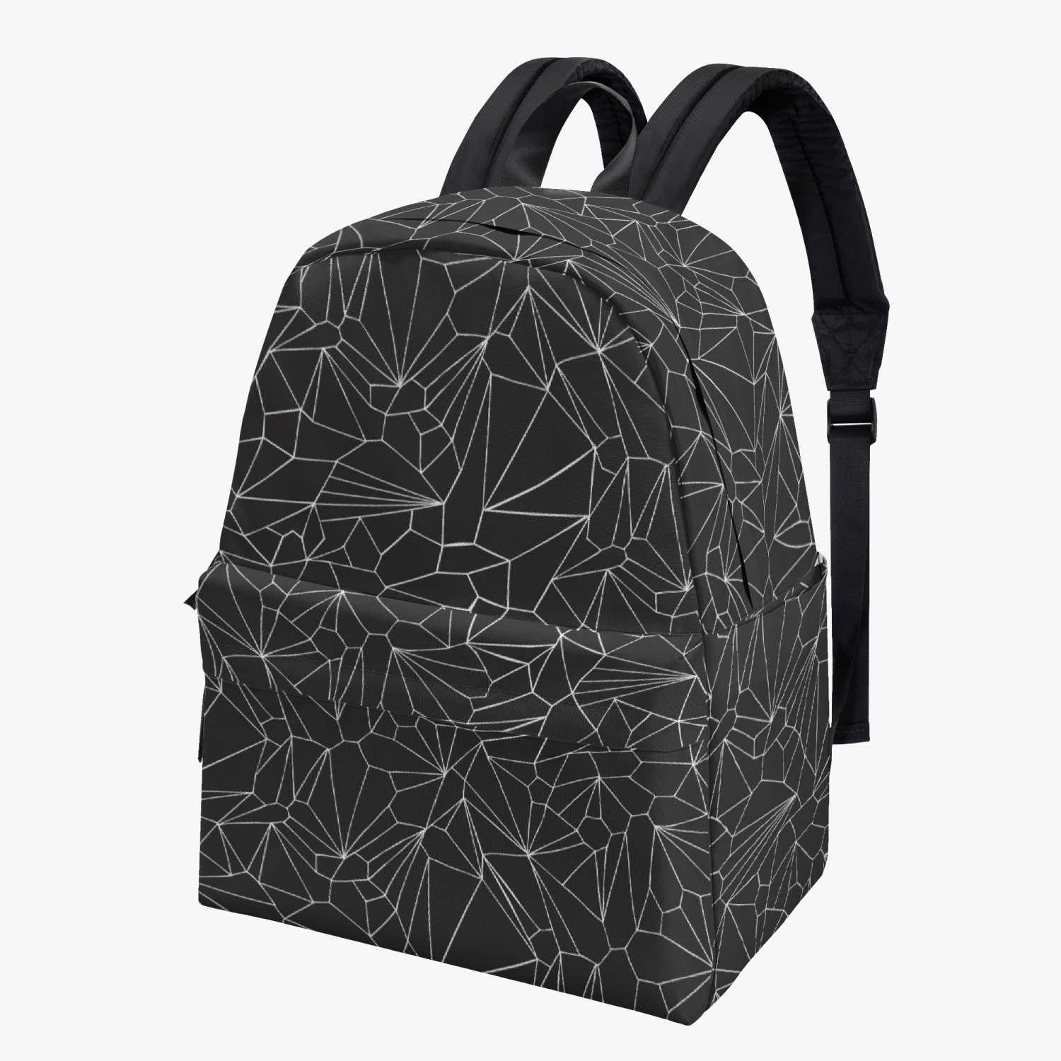 Jacki Easlick Architectural Print Canvas Backpack featuring a unique architectural design, padded back, and spacious interior.