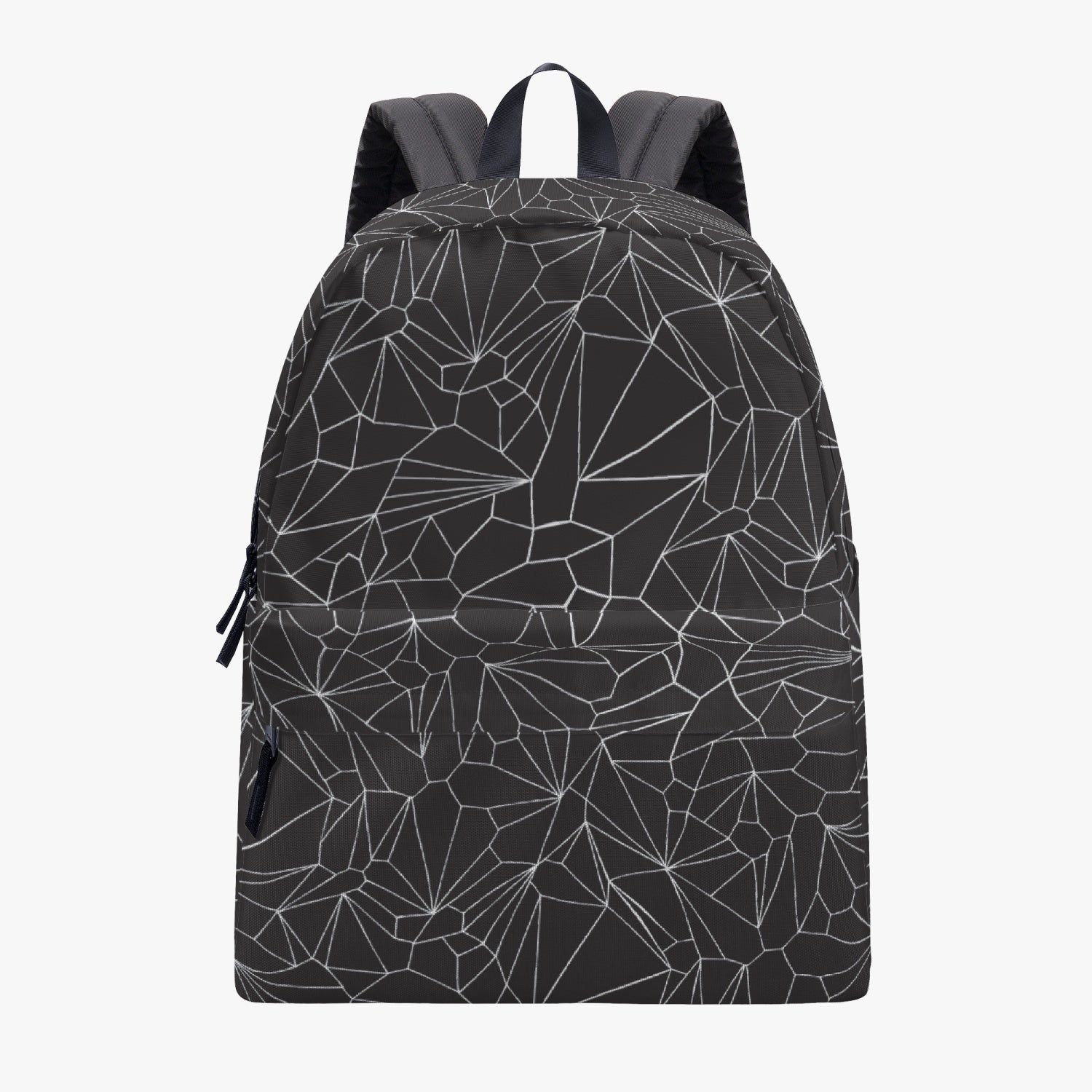 Jacki Easlick Architectural Print Canvas Backpack featuring a unique architectural design, padded back, and spacious interior.