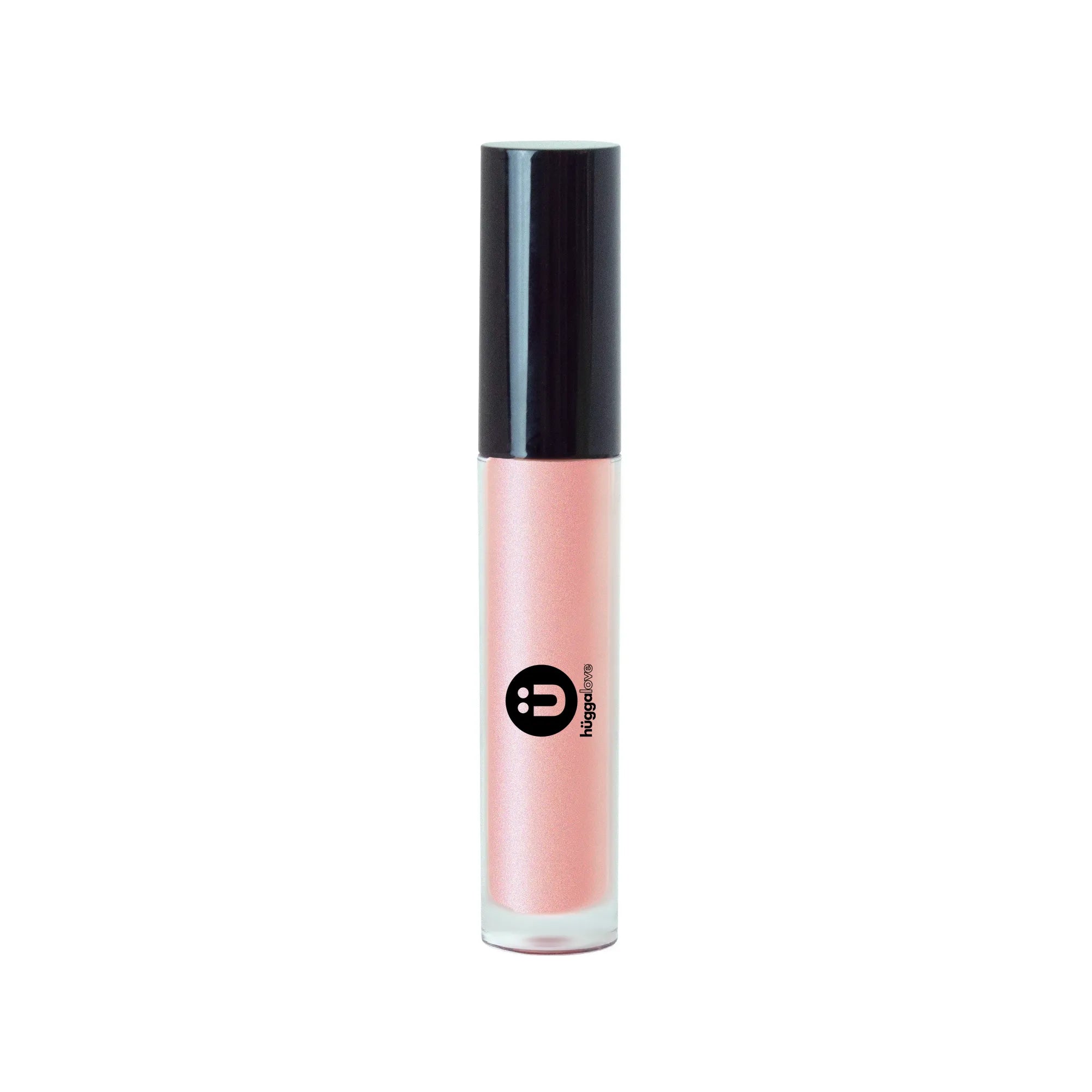A tube of Pearl Lip Gloss showcasing its shimmering finish, perfect for adding shine to lips.