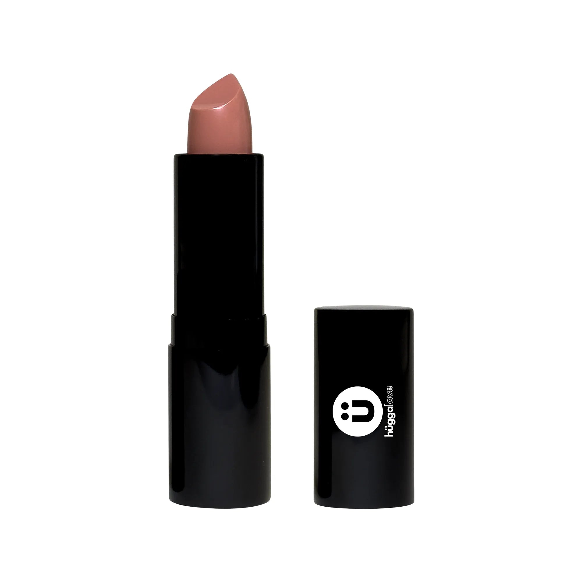 Luxury Cream Lipstick in Next to Nude shade, showcasing its creamy texture and elegant packaging, perfect for enhancing lip beauty.