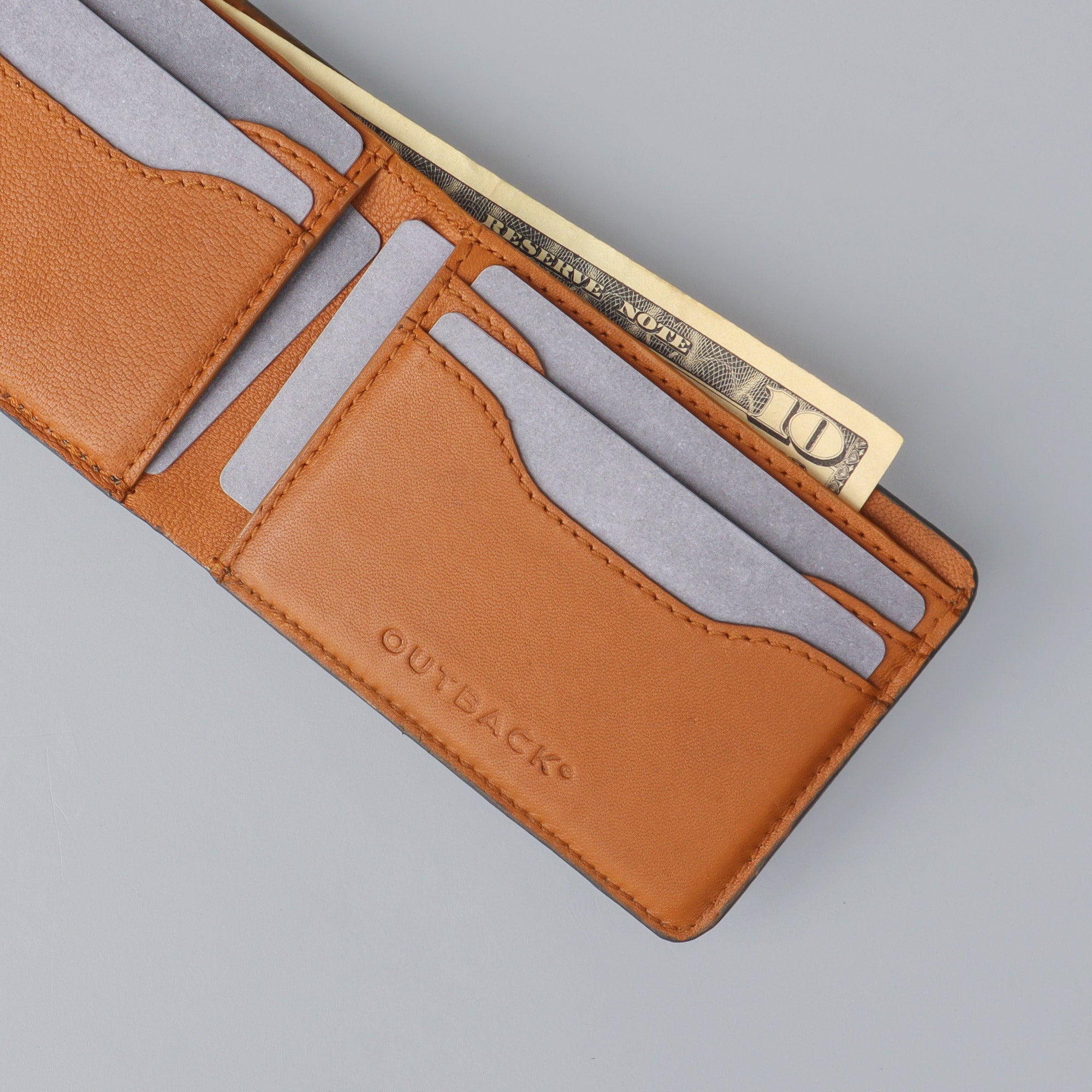 A sleek Minimal Wallet made from premium genuine leather, featuring multiple card slots and a compact design, ideal for everyday use.