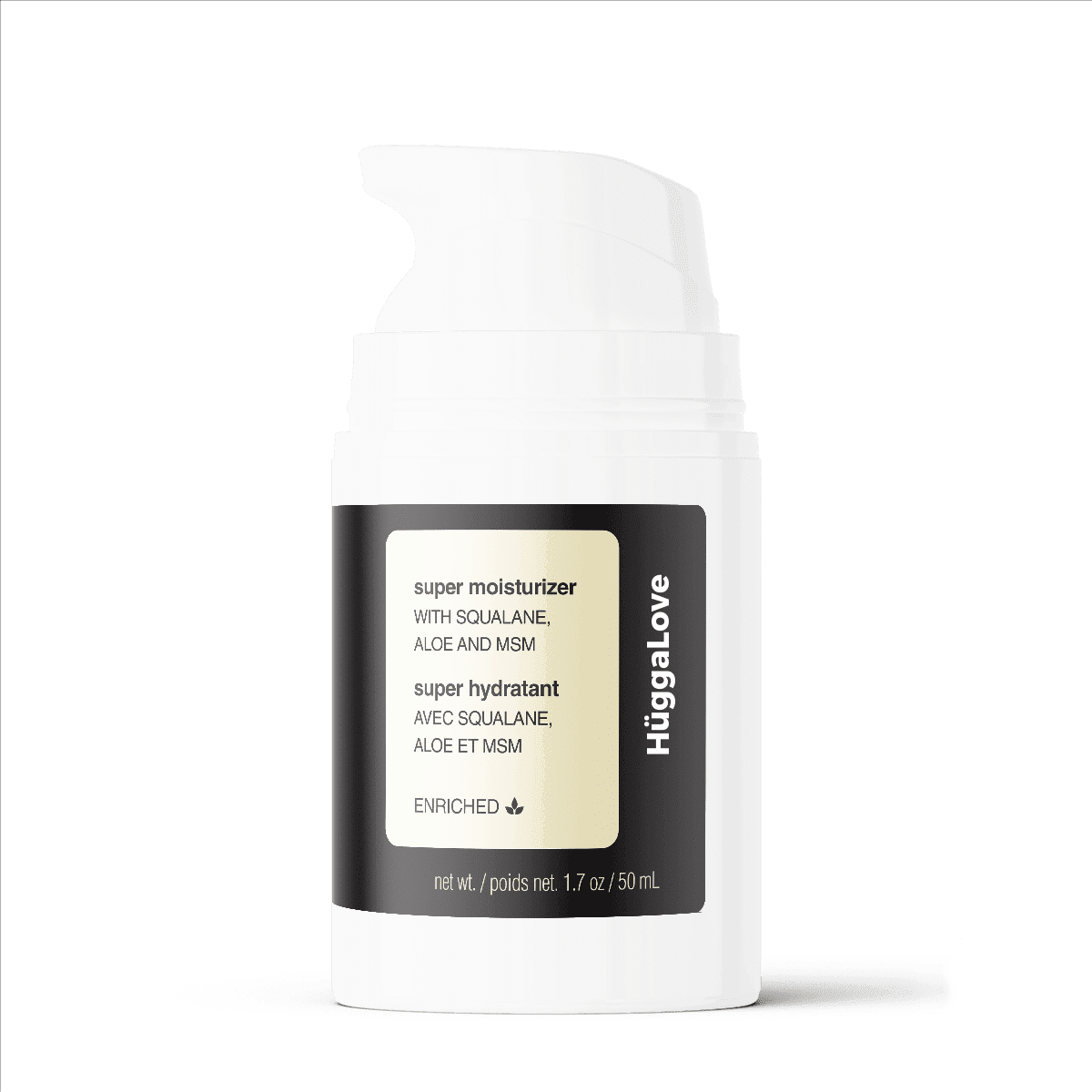 Natural Super Hydration Face Moisturizer 1.7oz bottle with a lightweight formula, enriched with vitamins and antioxidants for intense hydration.