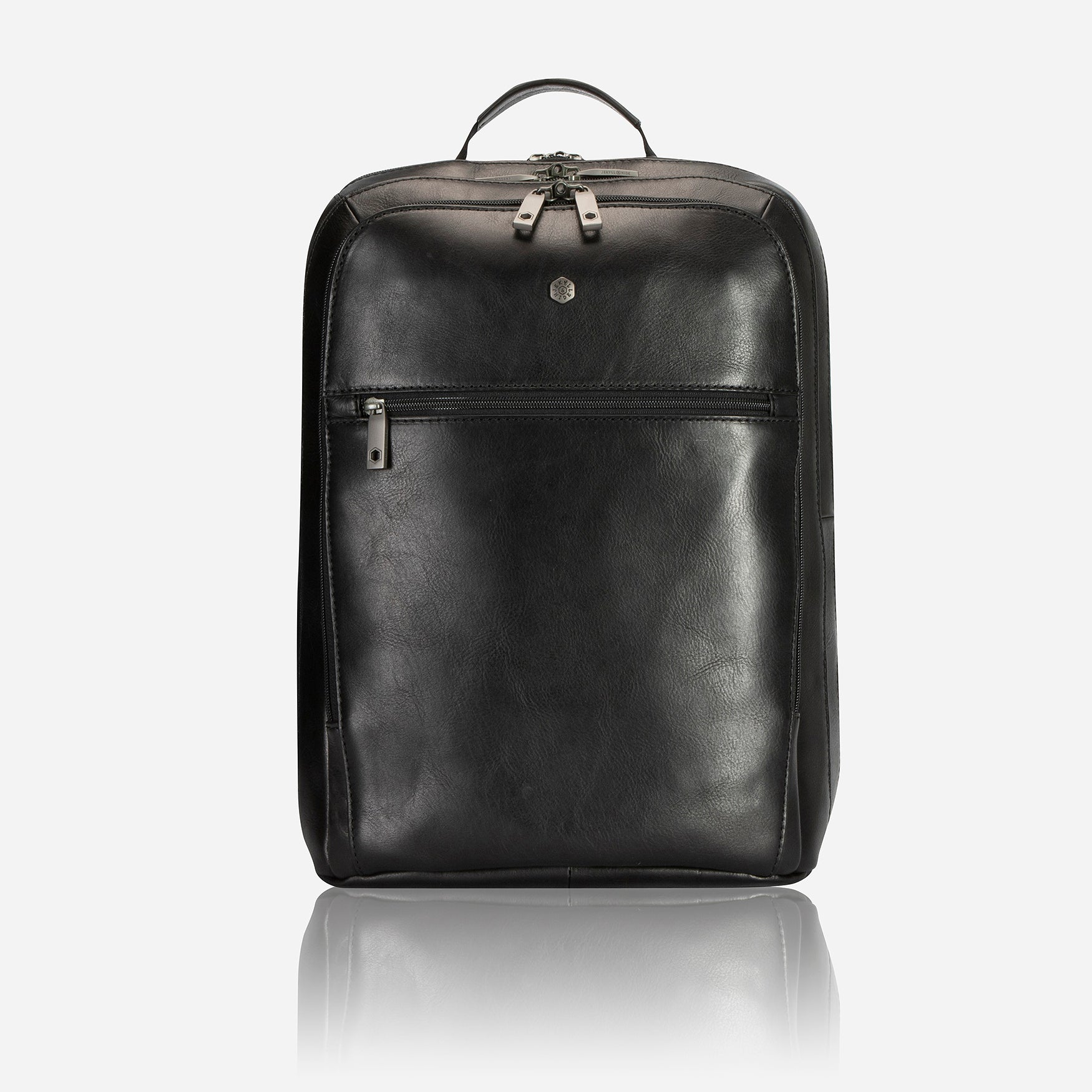 Overnight Business Backpack 45cm in black, featuring multiple compartments for laptop, tablet, and travel documents.